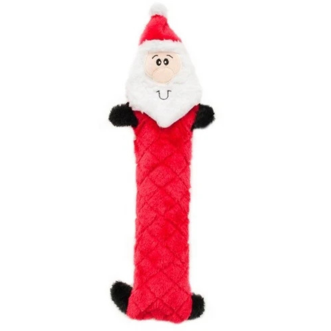 Zippy Paws: Christmas Jigglerz Shakeable Dog Toy - Santa
