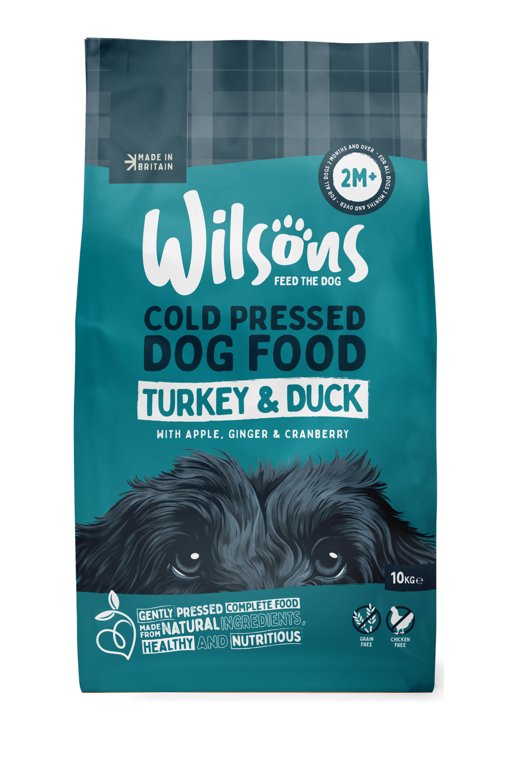 Chicken. Turkey & Duck and Salmon Premium Complete Cold Pressed Dog Food Bundle