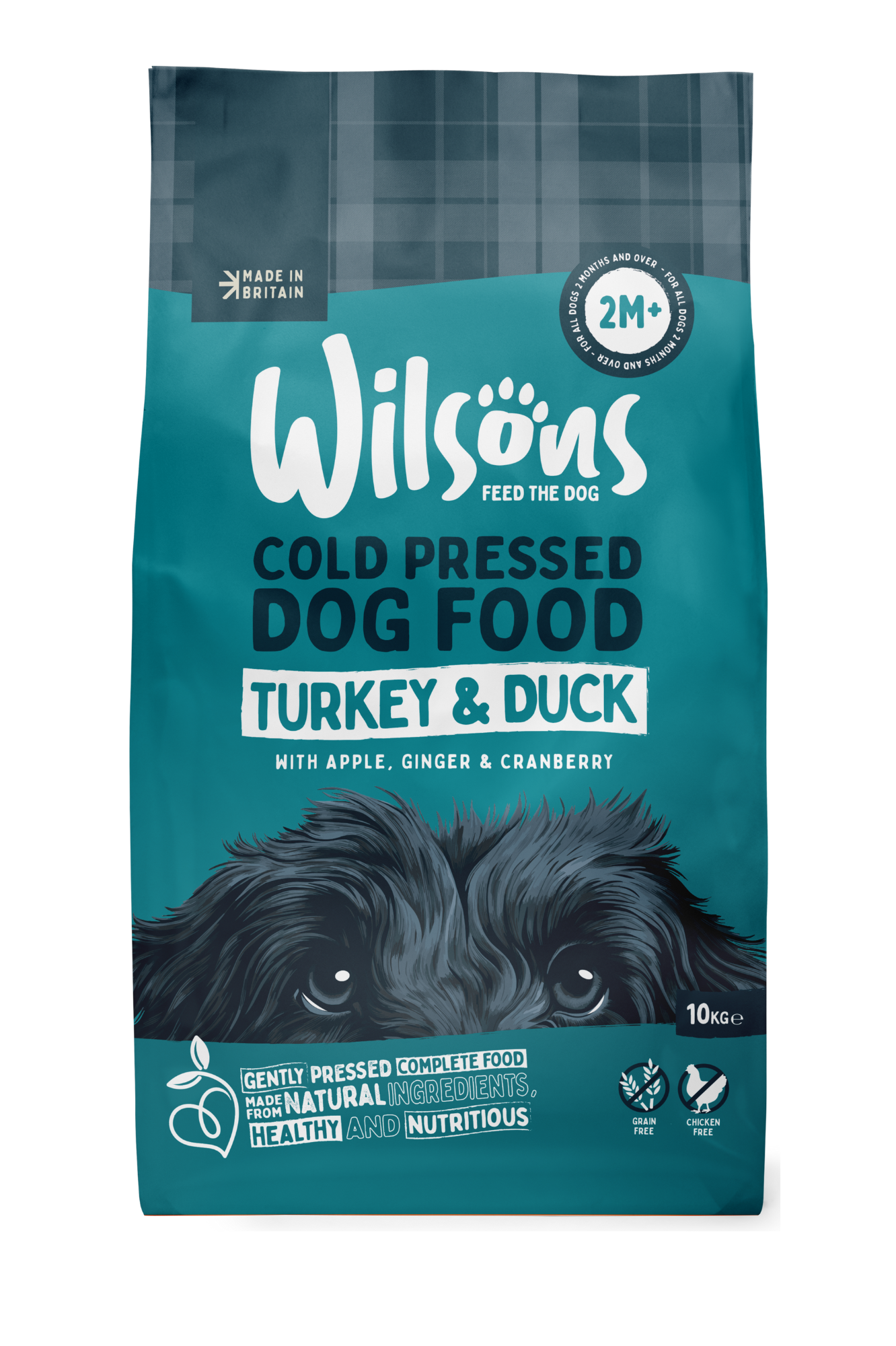 Chicken. Turkey & Duck and Salmon Premium Complete Cold Pressed Dog Food Bundle