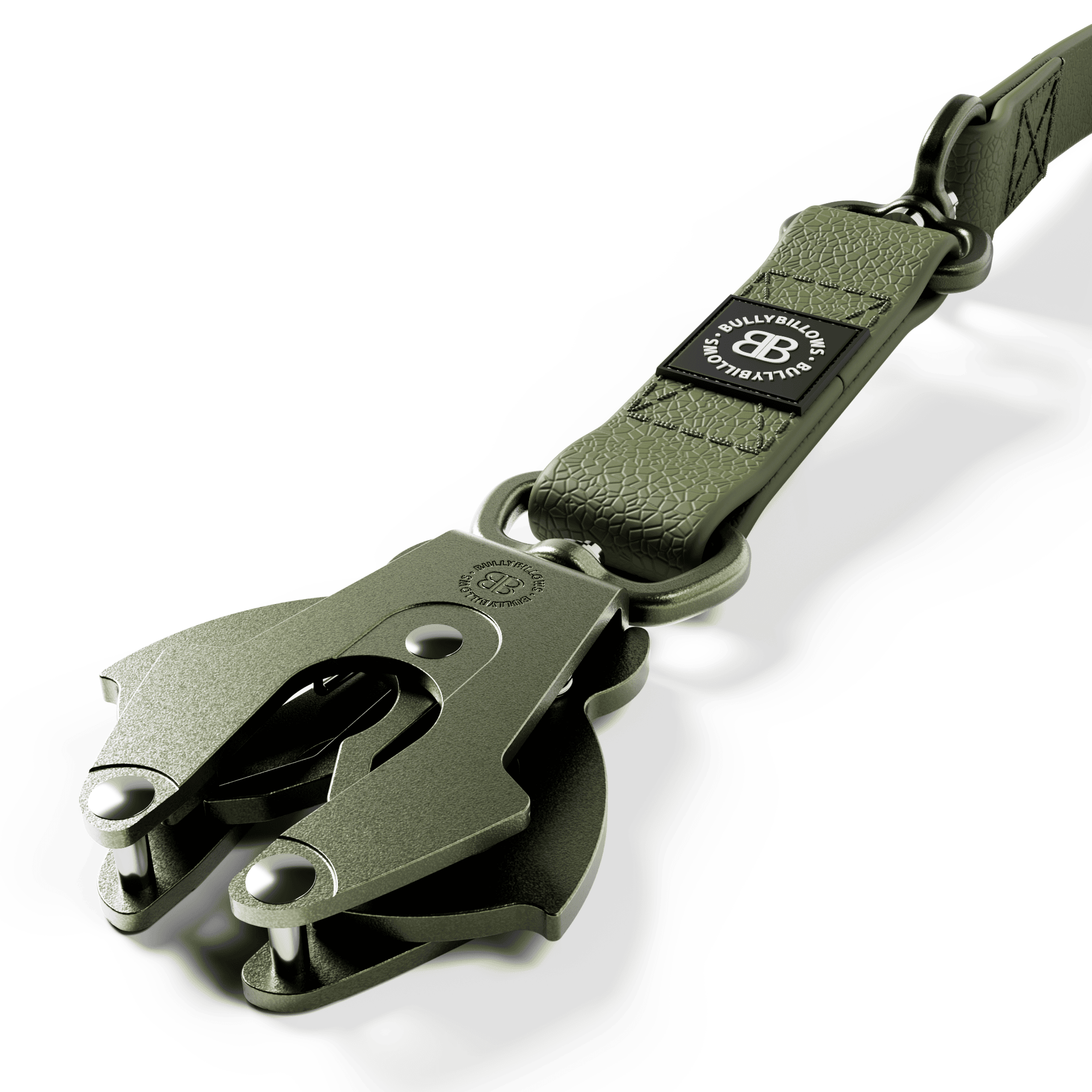 1.4m Billowthane® Swivel Lead | Waterproof - Matte Khaki