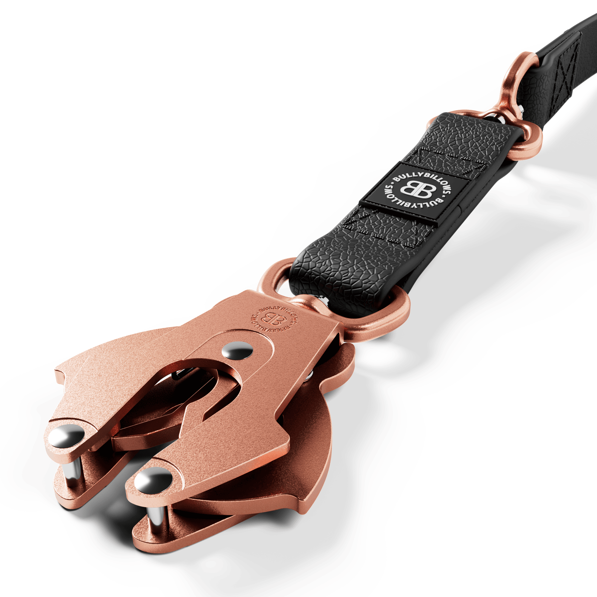 1.4m Billowthane® Swivel Lead | Waterproof - Matte Rose Gold