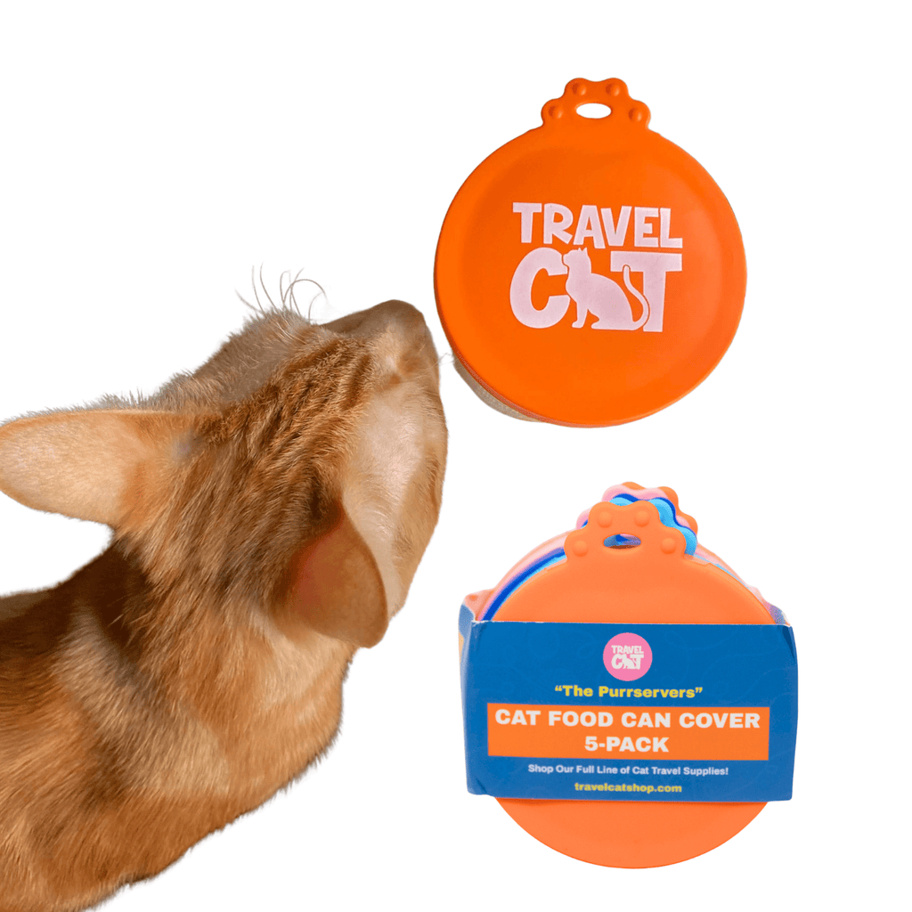 The Purrservers Cat Food Can Covers 5-Pack