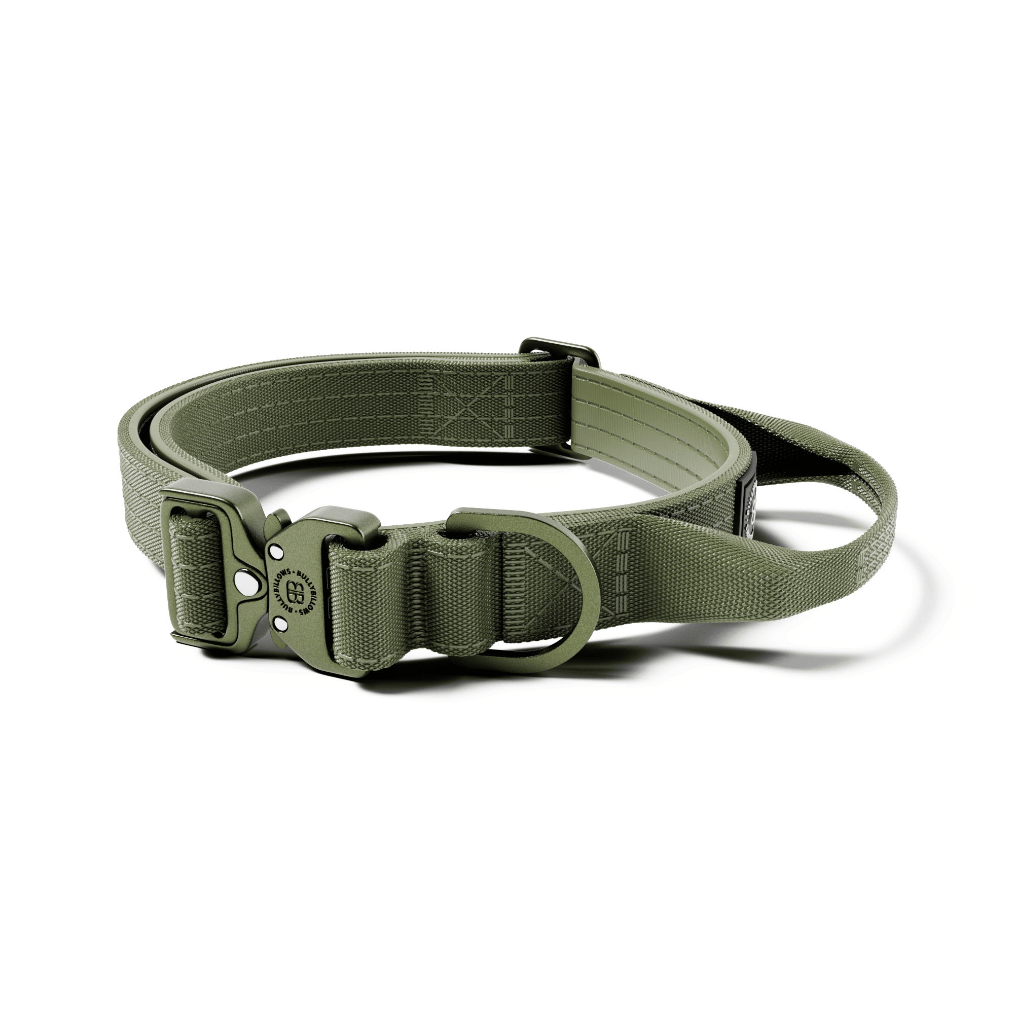2.5cm Lighter Combat® Collar | Handle & Rated Clip - Khaki x Khaki
