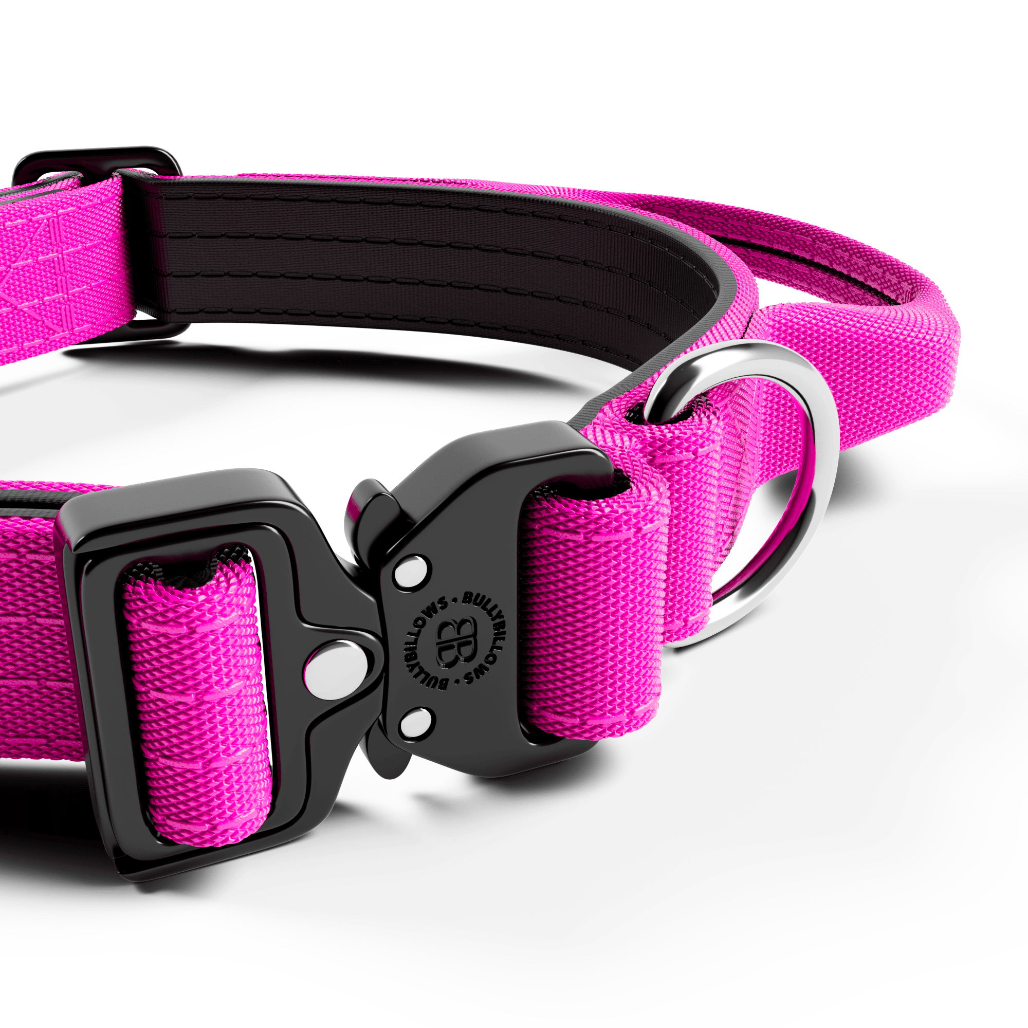 2.5cm Combat® Collar | With Handle & Rated Clip - Magenta