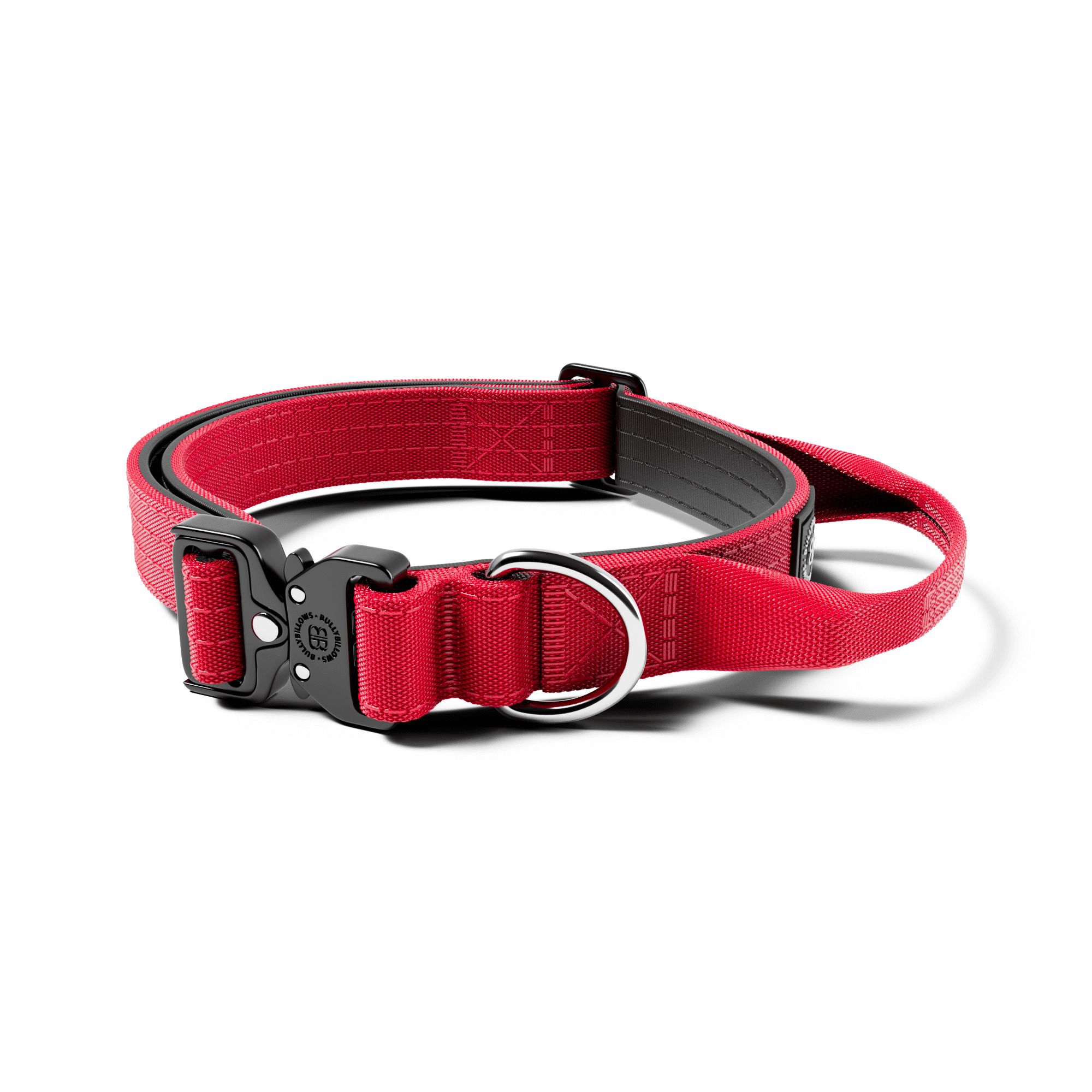 2.5cm Combat® Collar | With Handle & Rated Clip - Red