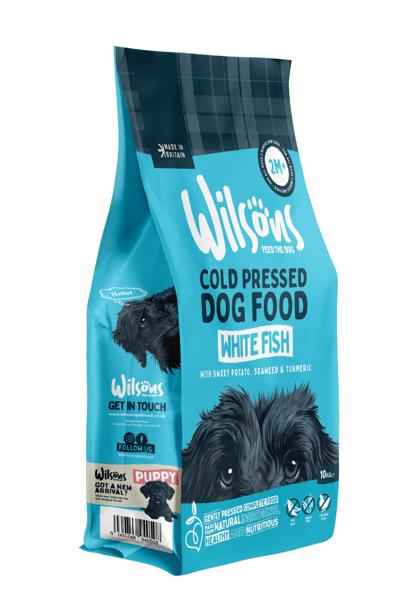 White Fish Premium Cold Pressed Dog Food