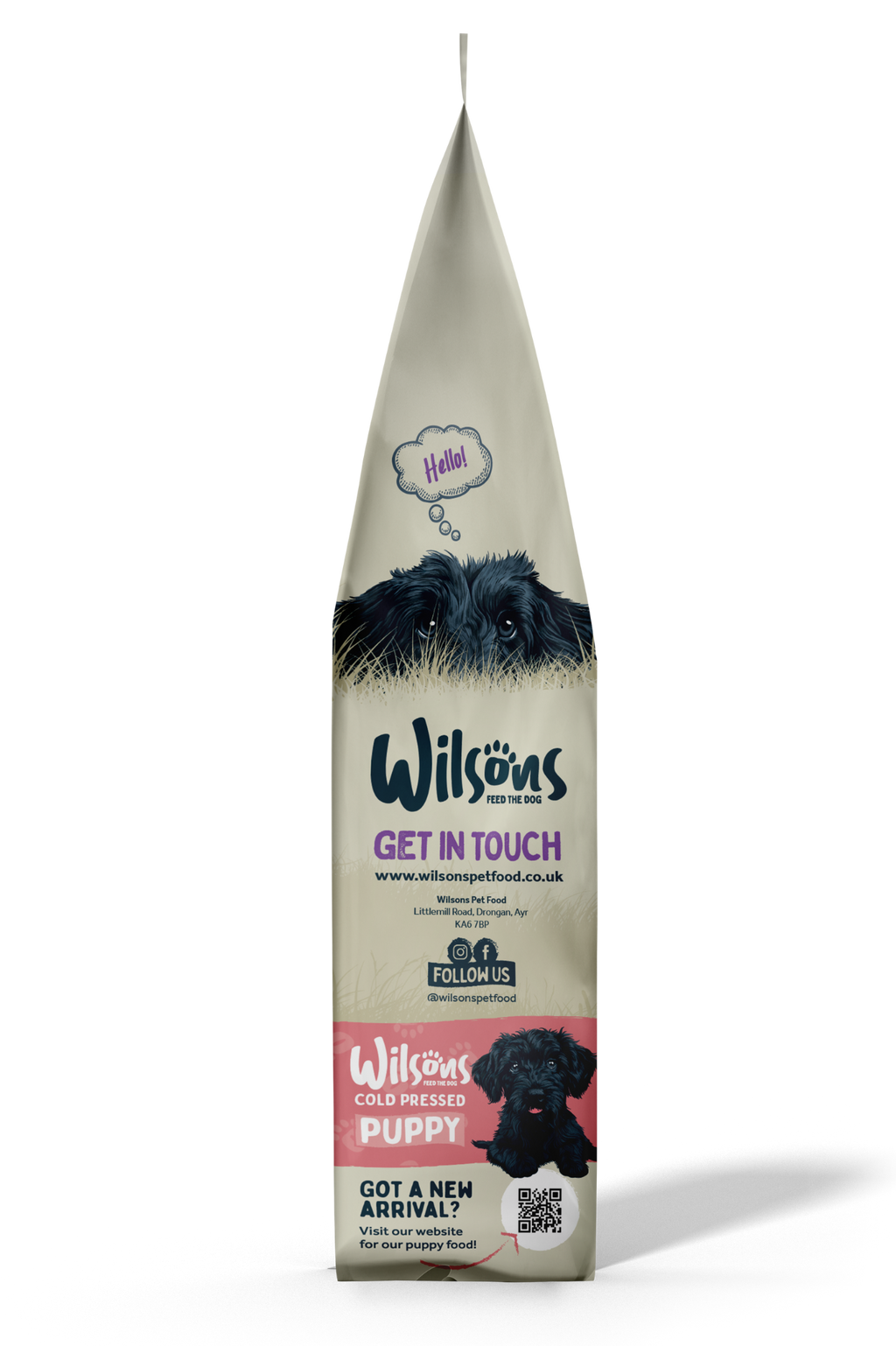 Pork Cold Pressed Working Dog Food