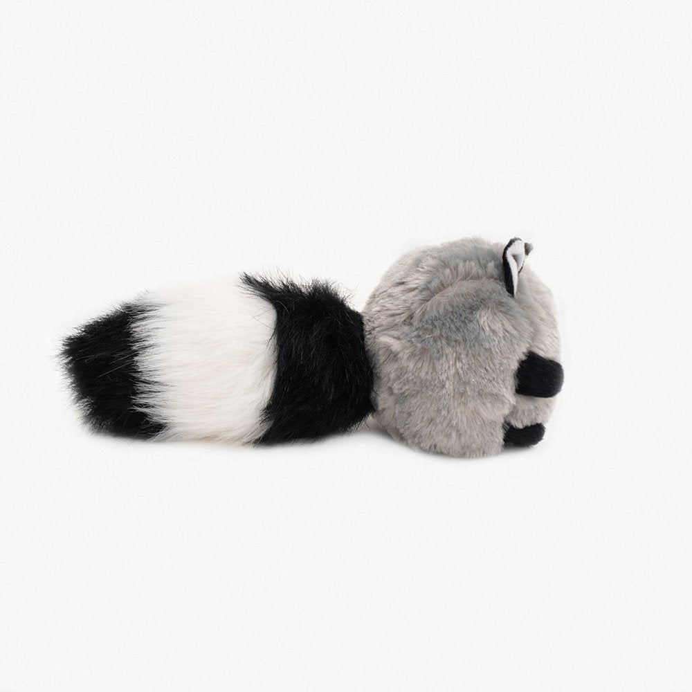 Zippy Paws: Bushy Throw Raccoon Toy