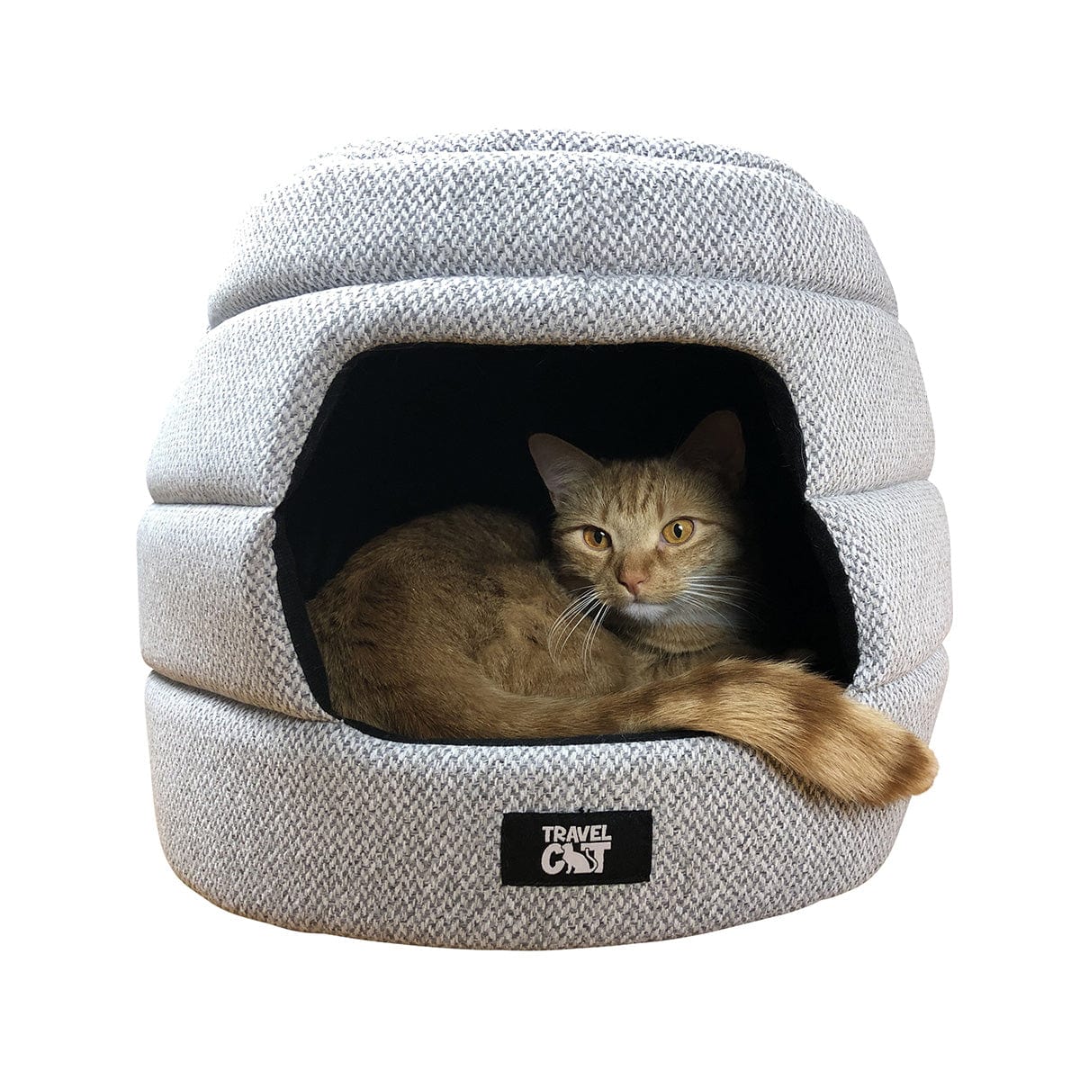 The Meowbile Home Convertible Cat Bed & Cave