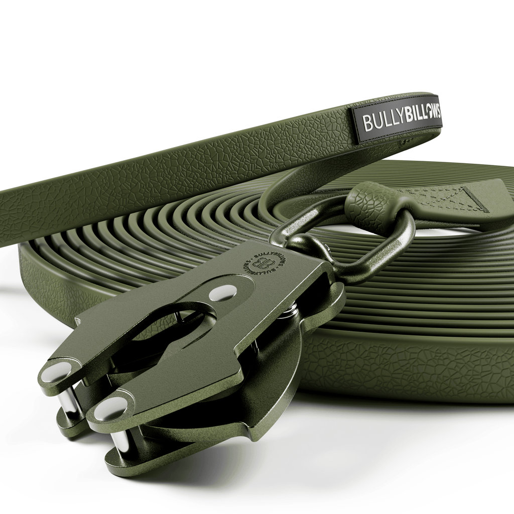10m Recall Billowthane® Lead | Waterproof - Matte Khaki