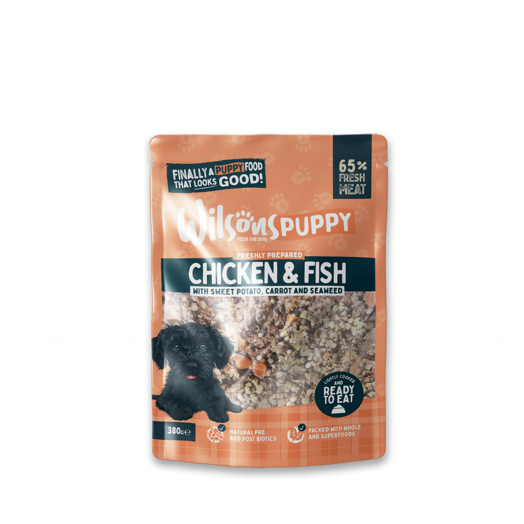 Puppy Chicken and Fish Fresh Dog Food