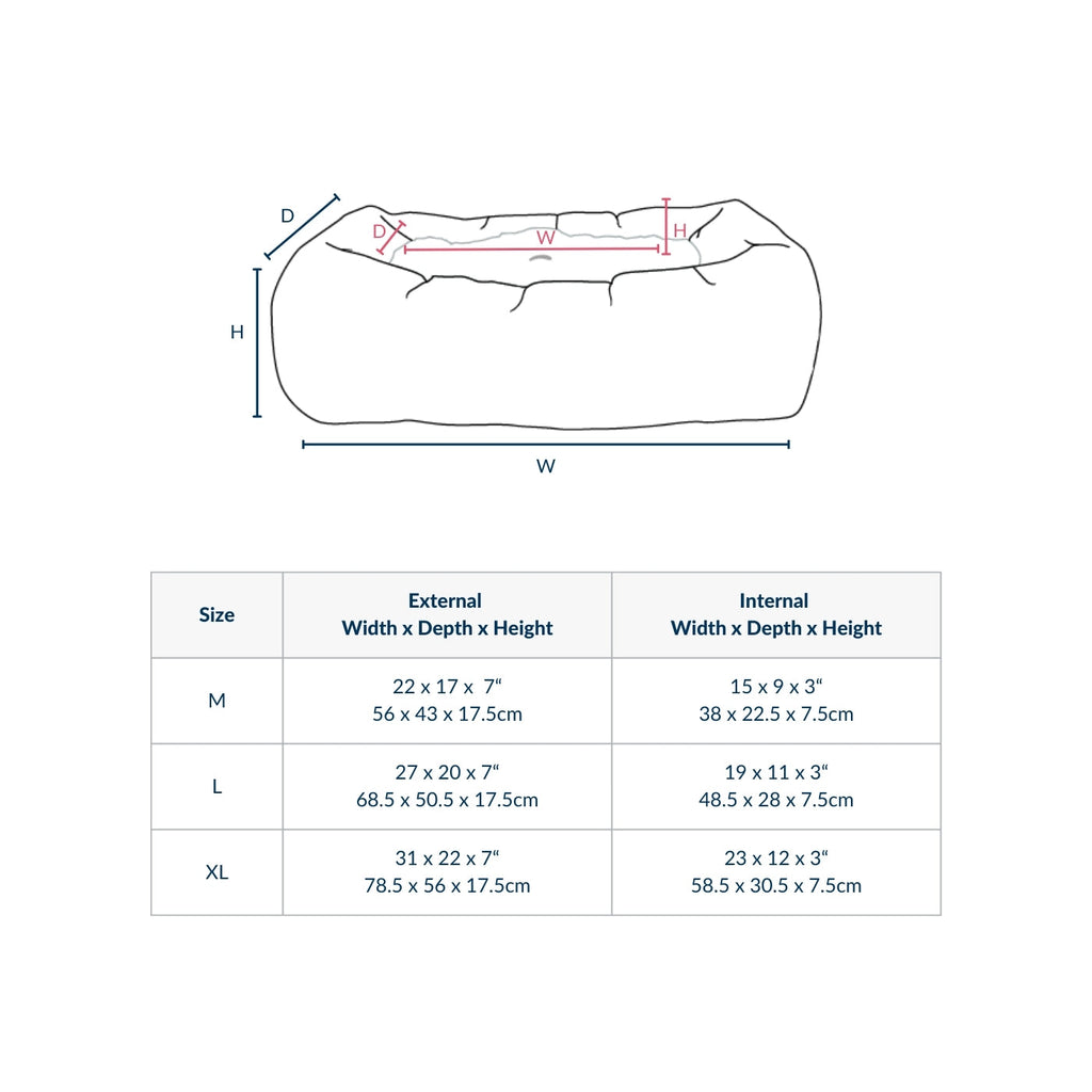 Cozy & Calming Puppy Cage Bed in Essentials Plush by Lords & Labradors