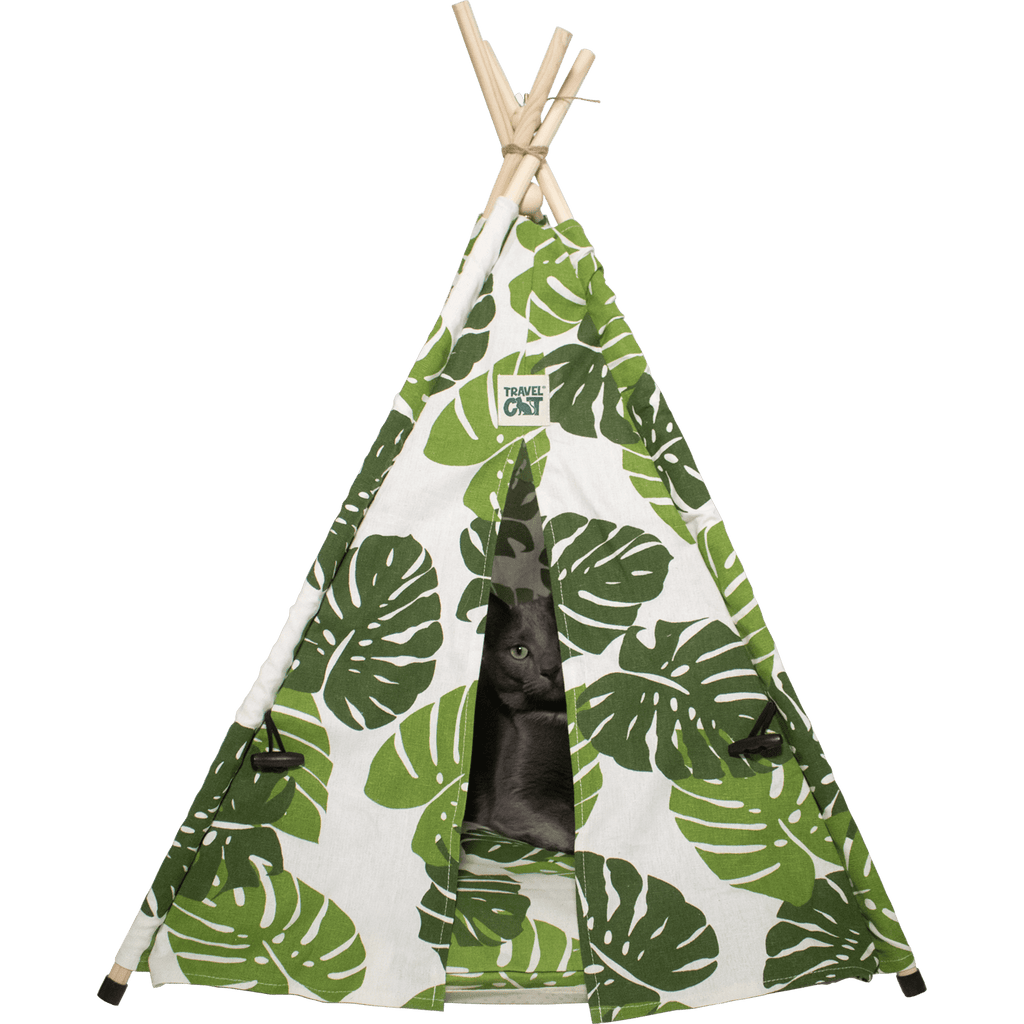 Travel Cat Monsera Cat Tent Bed