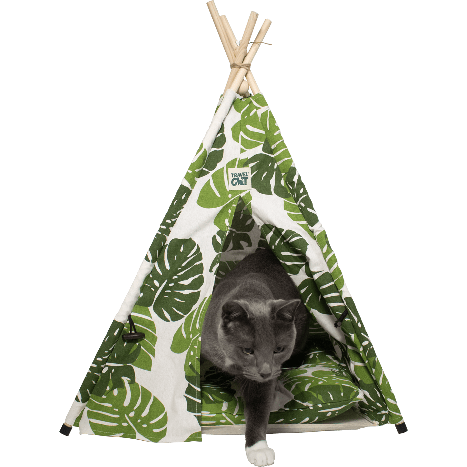 Travel Cat Monsera Cat Tent Bed