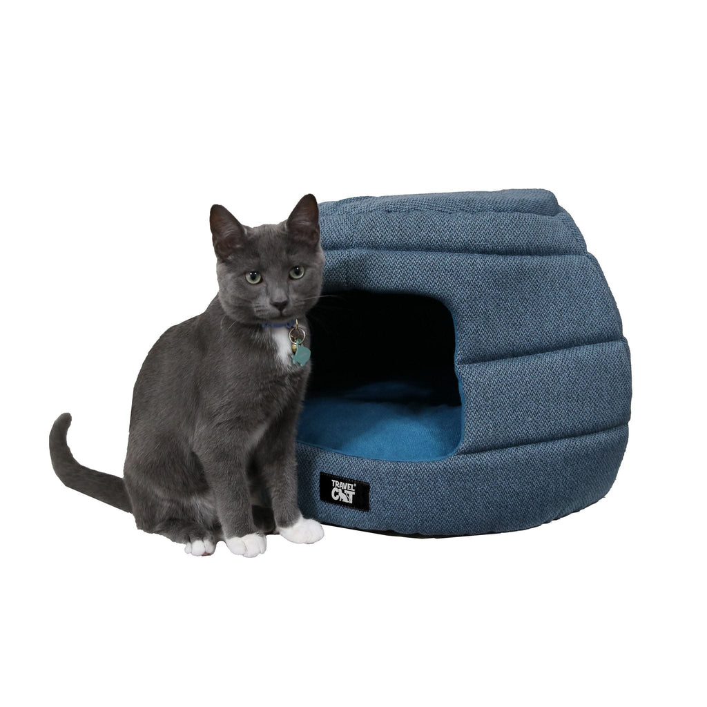 The Meowbile Home Convertible Cat Bed & Cave