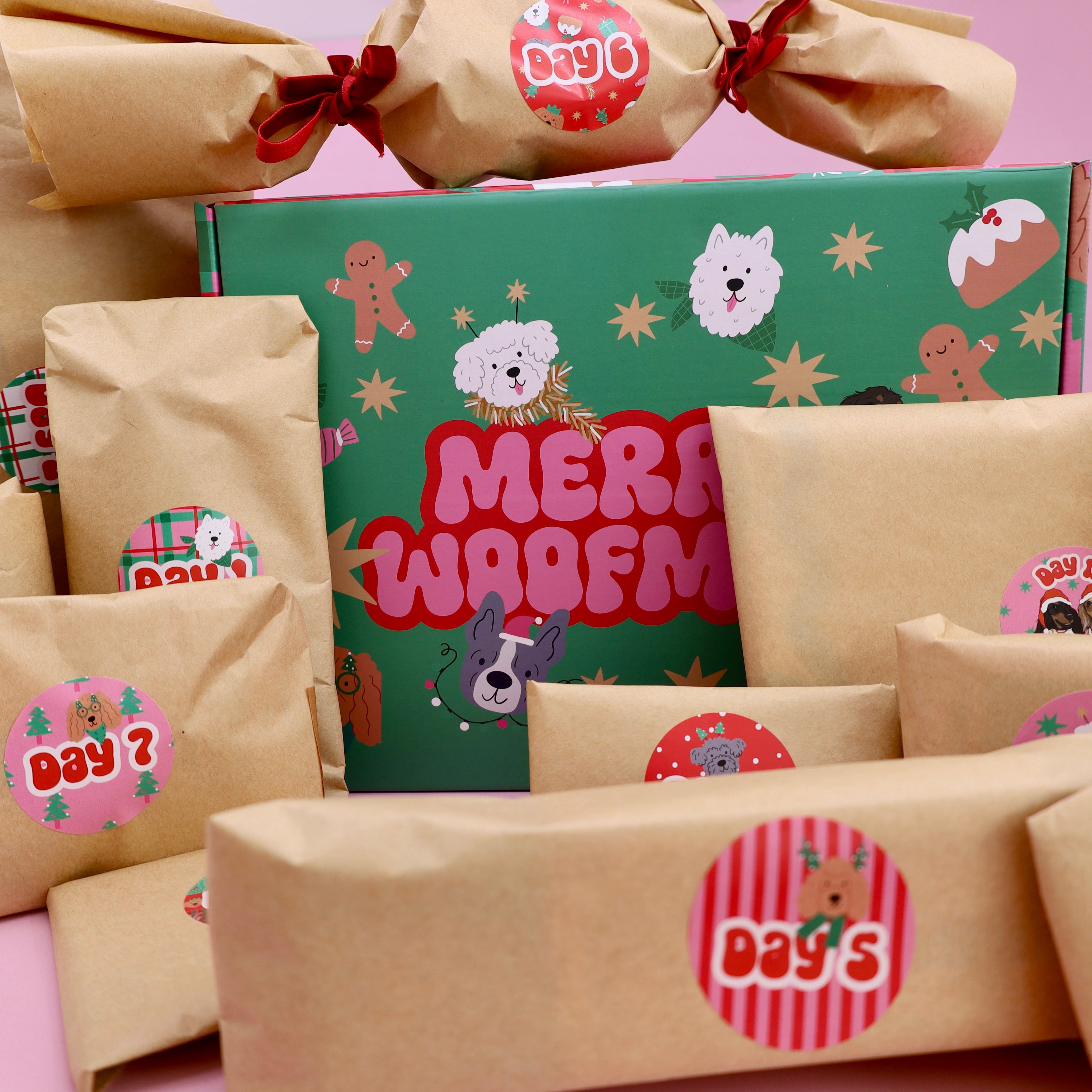 12 days of Woofmas Advent Calendar Box