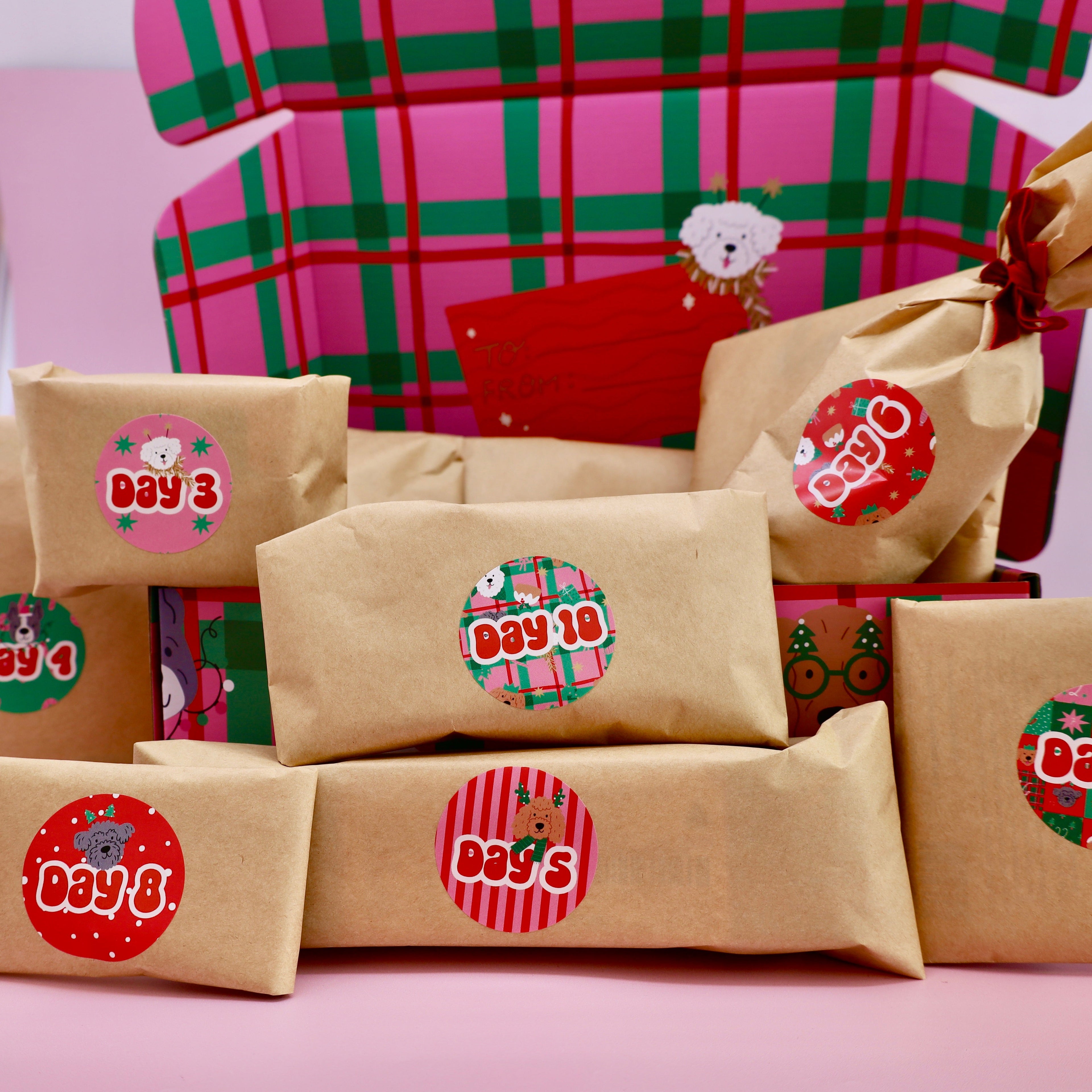 12 days of Woofmas Advent Calendar Box