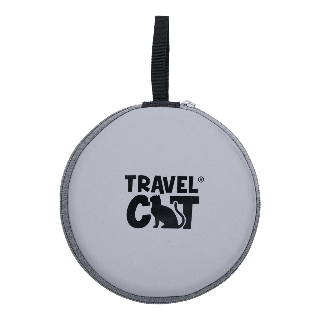Travel Cat Double Sided Portable Zippered Bowl