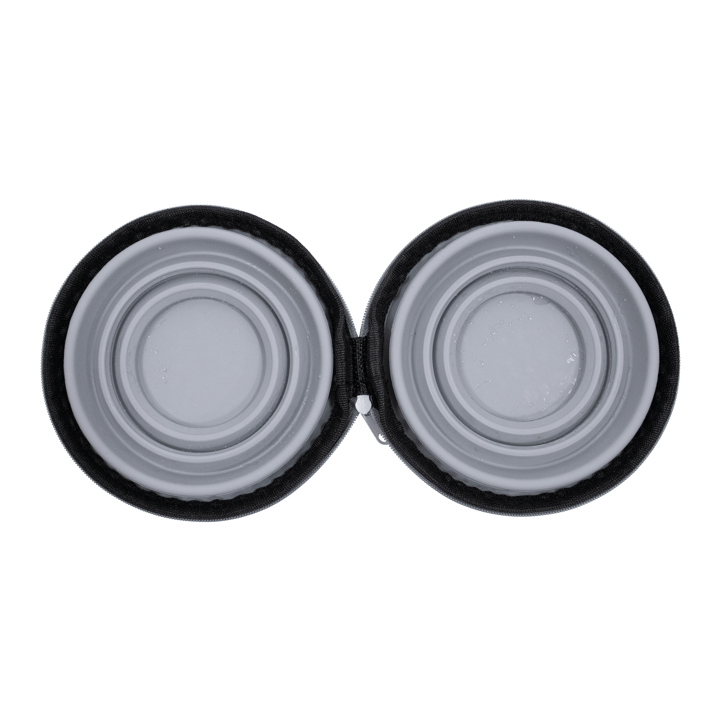 Travel Cat Double Sided Portable Zippered Bowl