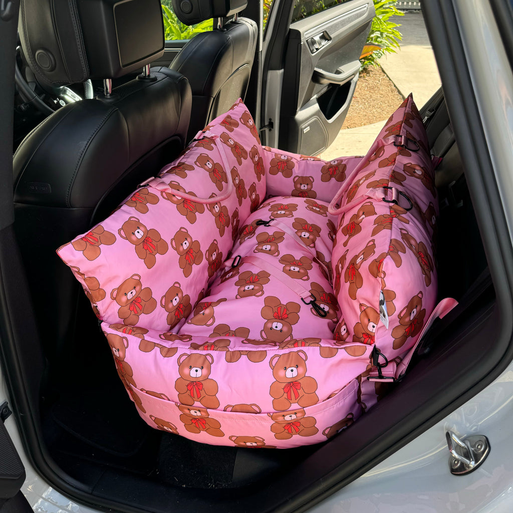 Deluxe Travel Car Bed: Teddies