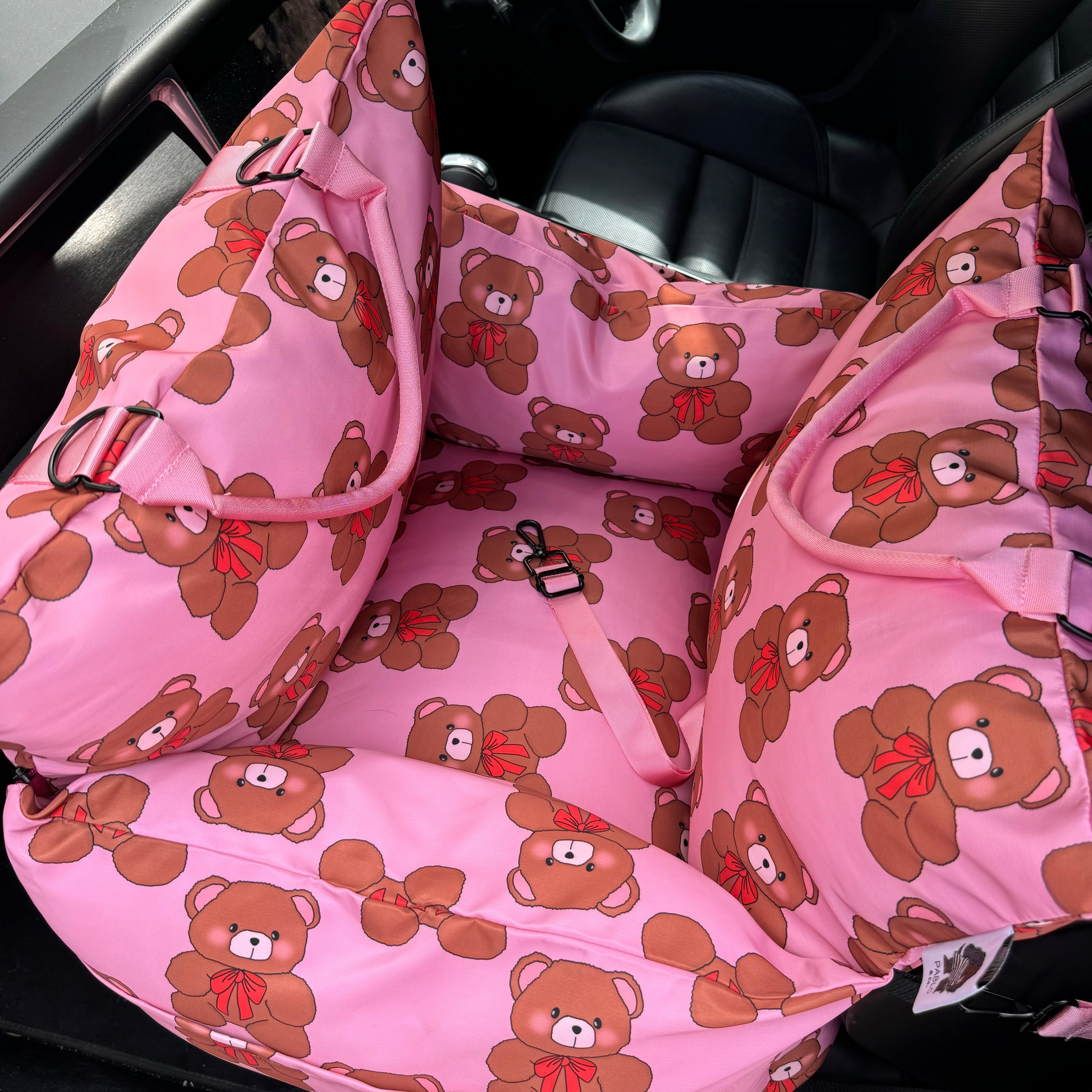 Deluxe Travel Car Bed: Teddies