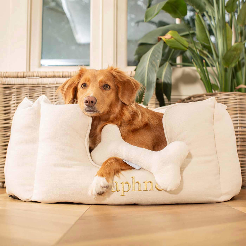 High Wall Bed For Dogs in Savanna by Lords & Labradors