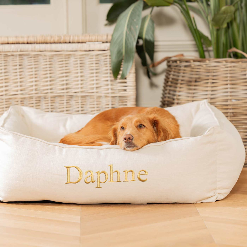 Box Bed For Dogs in Savanna by Lords & Labradors