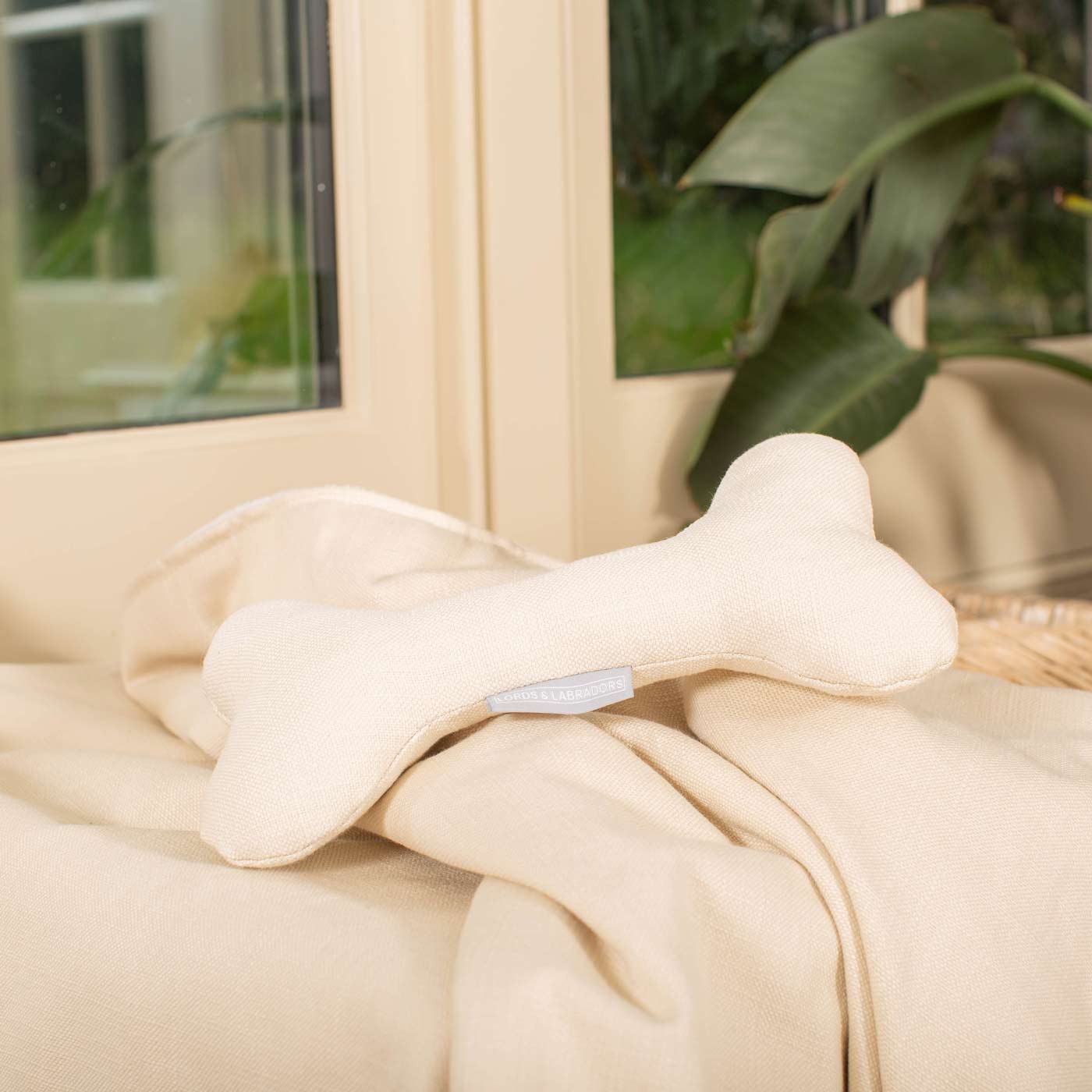 Bone Dog Toy in Savanna by Lords & Labradors
