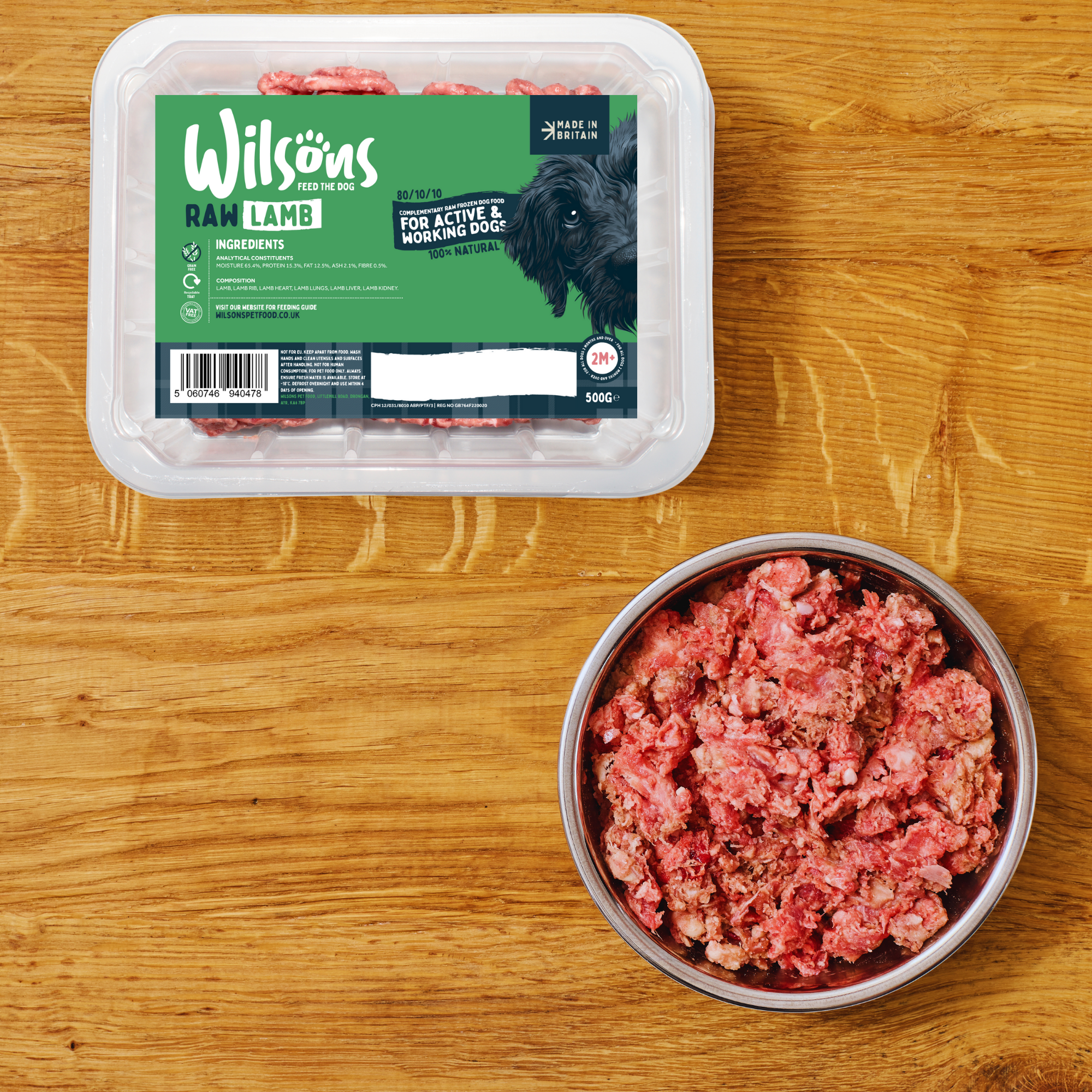 Variety 80/10/10 Raw Frozen Dog Food