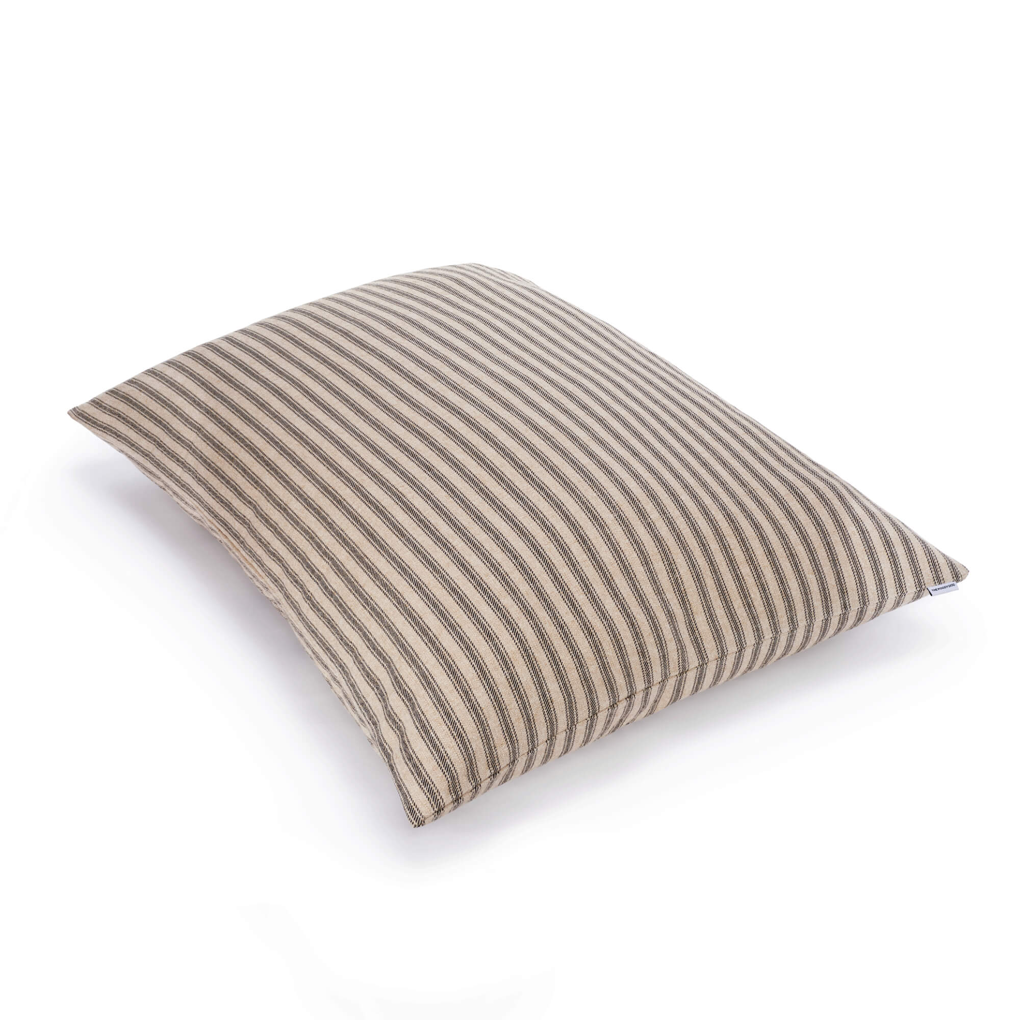 Ticking Stripe Dog Bed