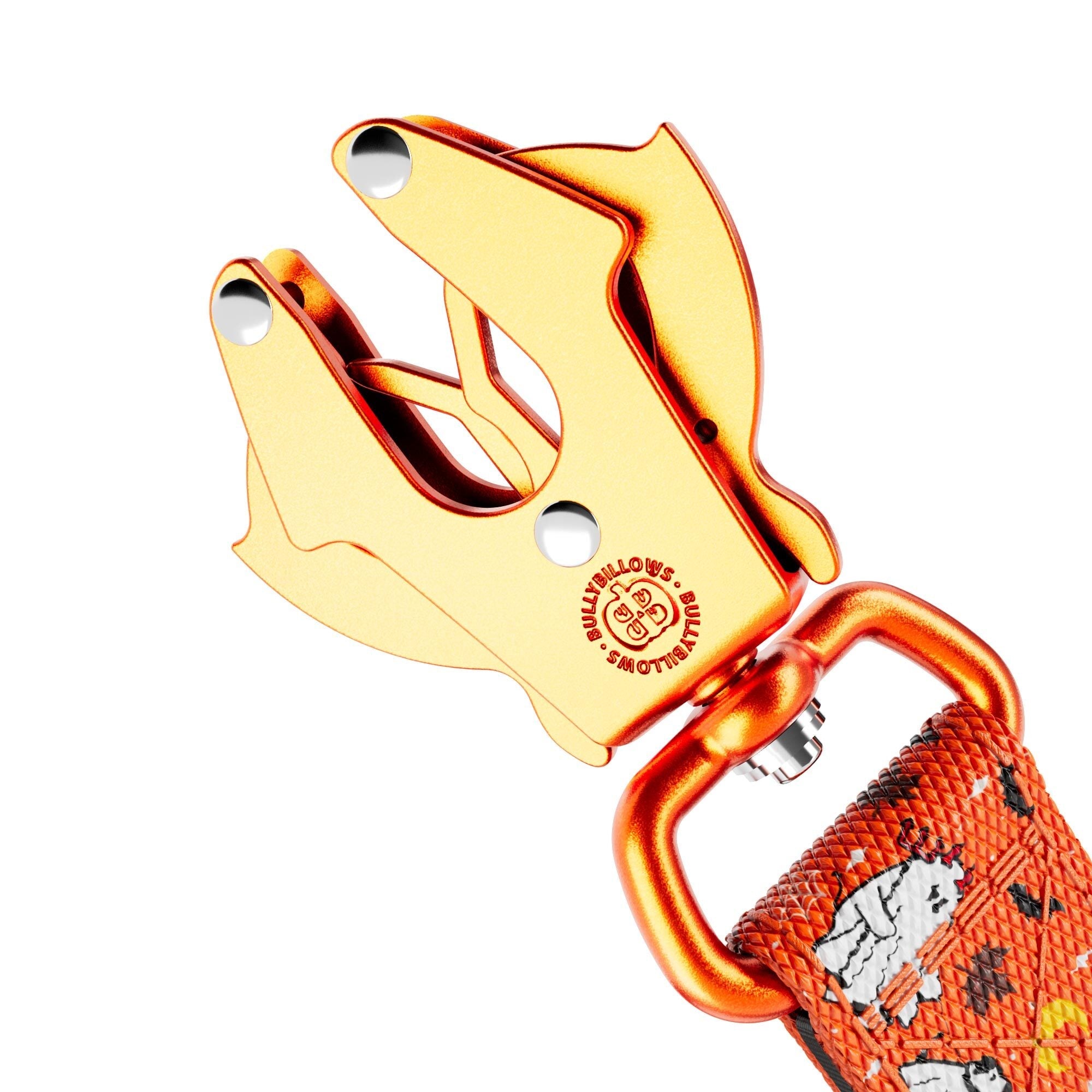 1.2m Lighter Swivel Combat Lead | Anti-Tangle & Secure Clip - Halloween BooBillows