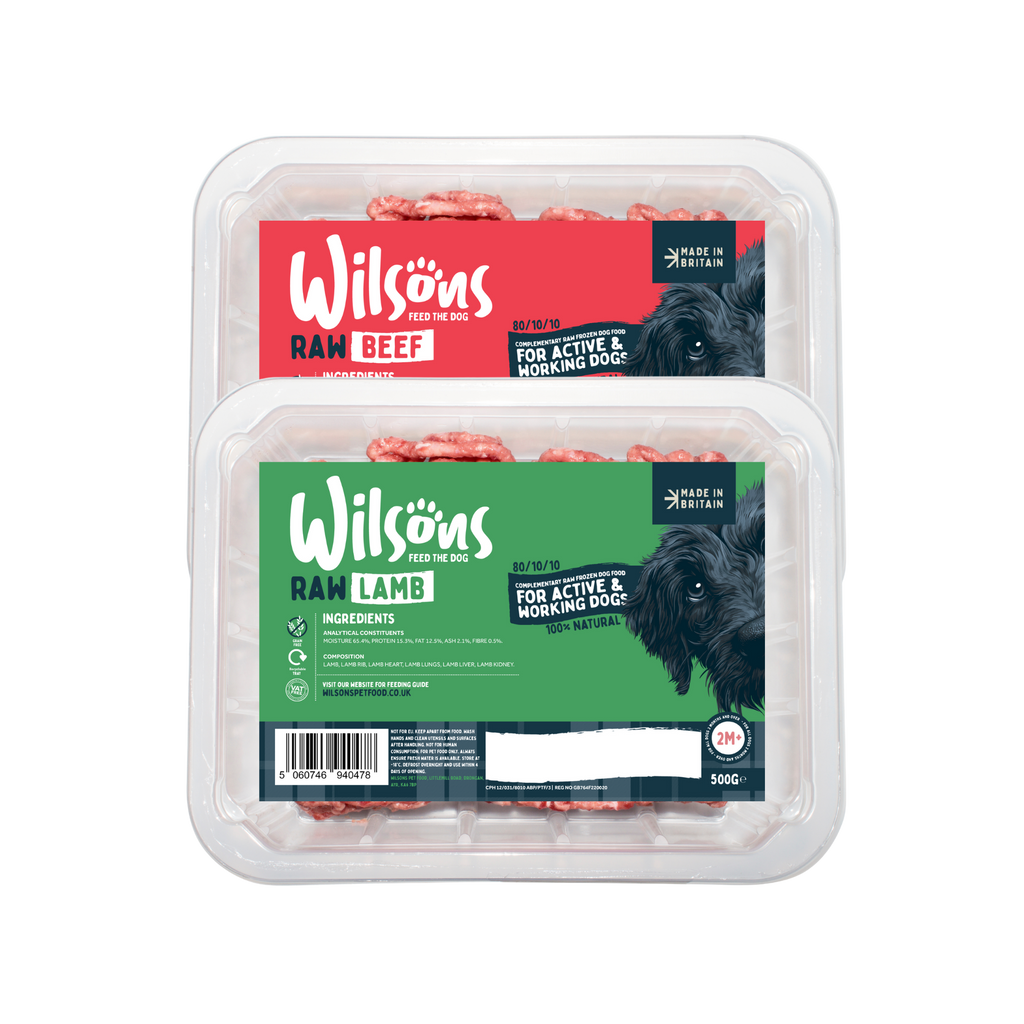 Variety Beef and Lamb 80/10/10 Raw Frozen Dog Food