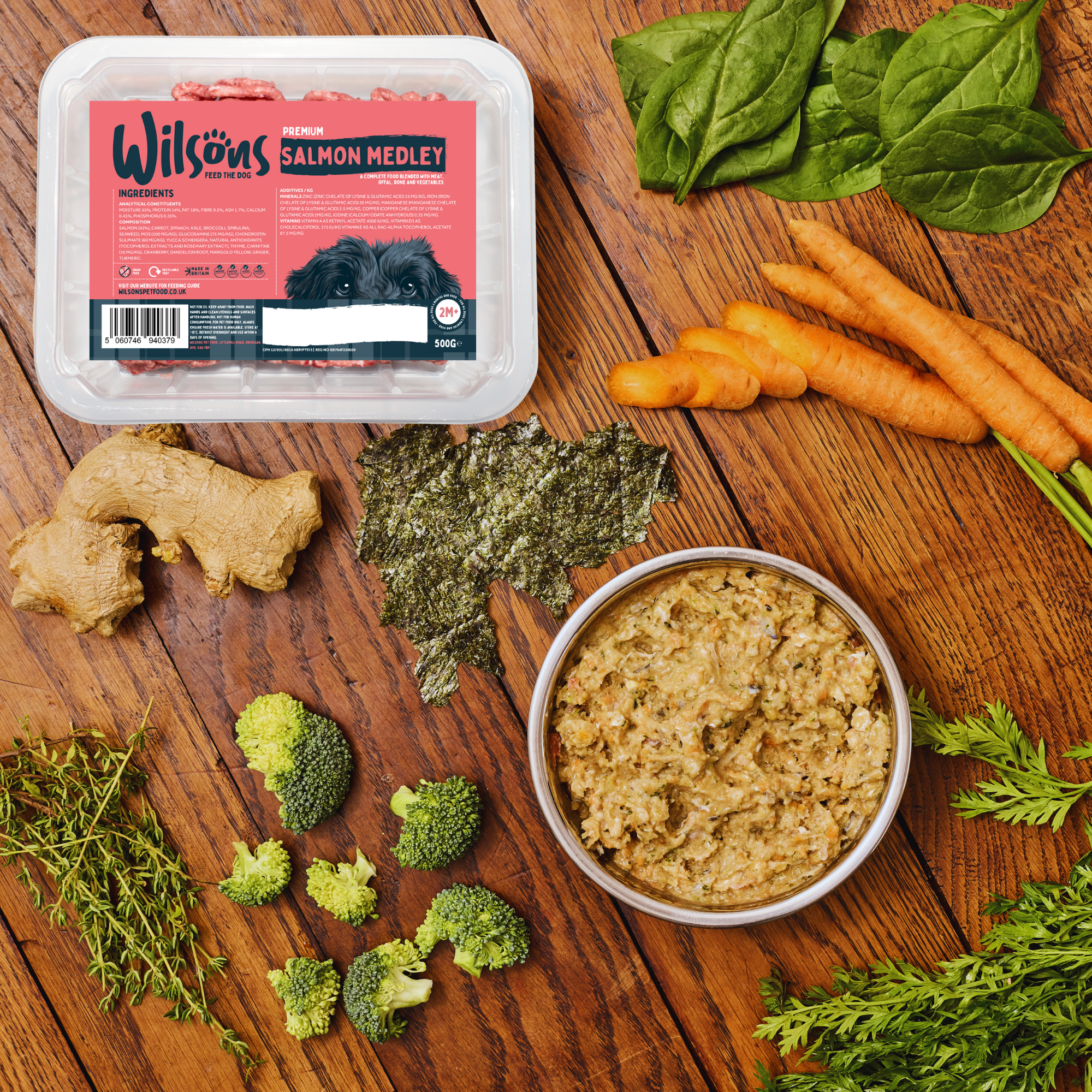 Variety Premium Complete Raw Frozen Dog Food