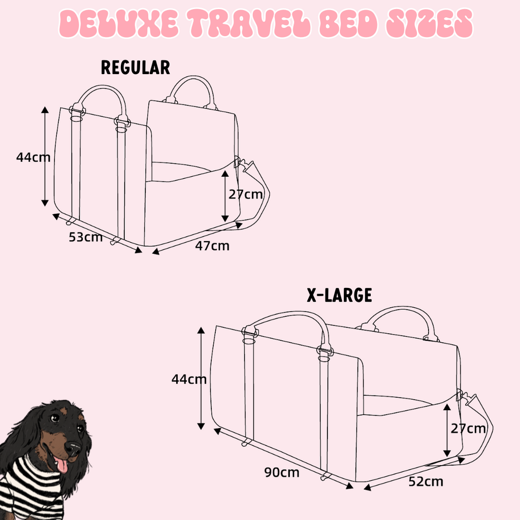 Deluxe Travel Car Bed: Teddies