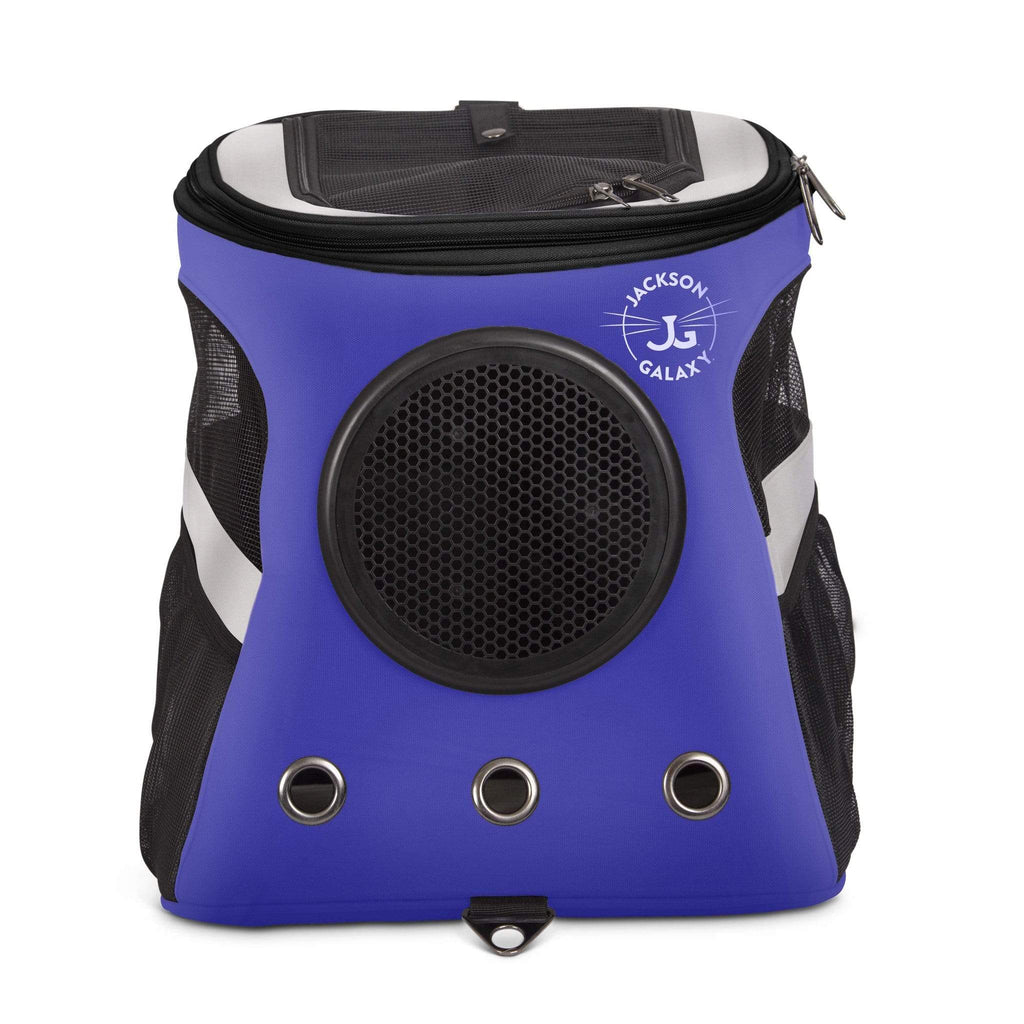 The Jackson Galaxy Essential Bundle: Cat Backpack. Harness. Leash. and Travel Bowl