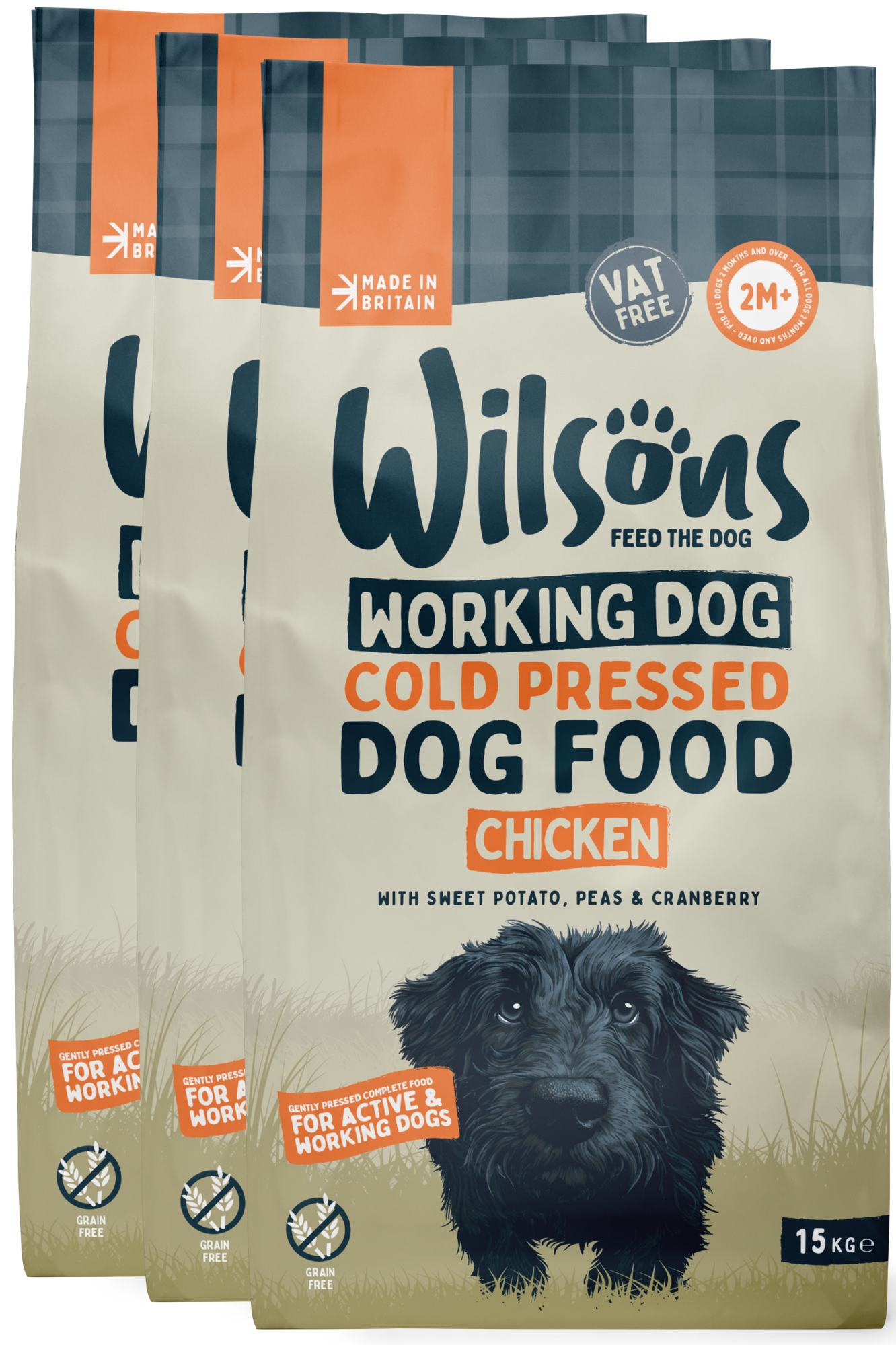 Chicken Cold Pressed Working Dog Food