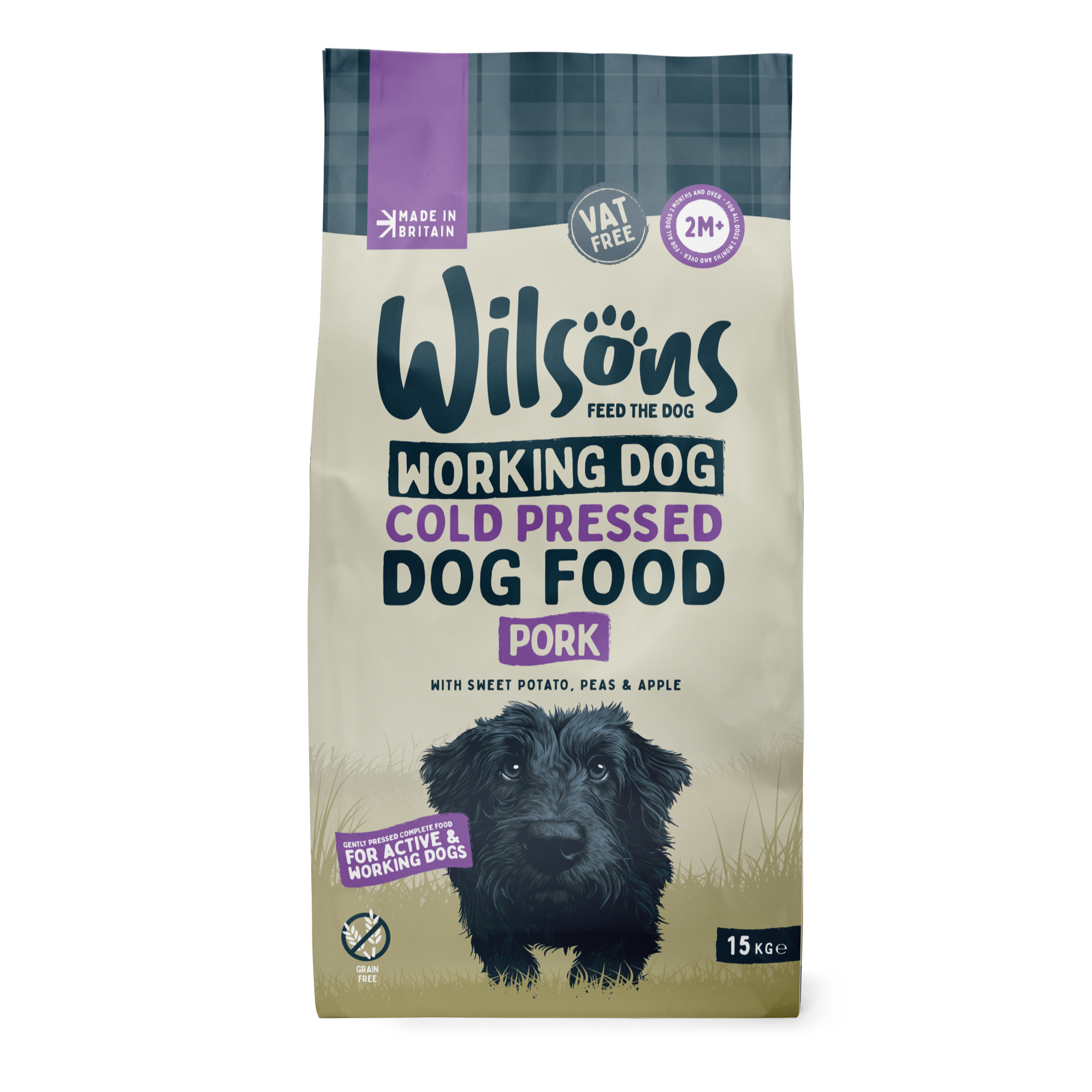 Pork Cold Pressed Working Dog Food