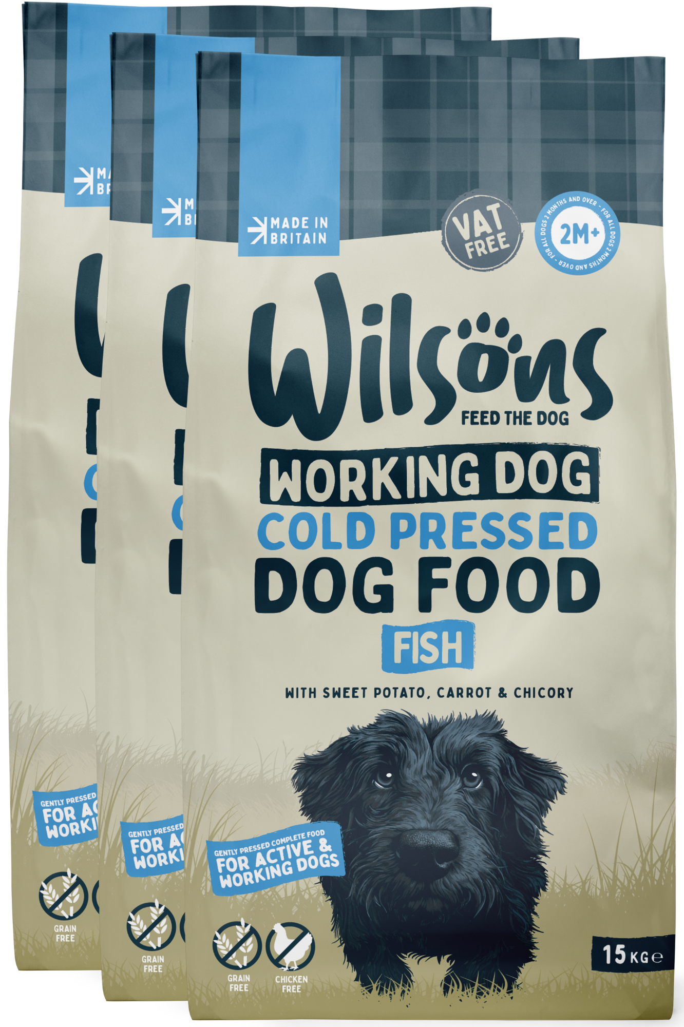 Fish Cold Pressed Working Dog Food