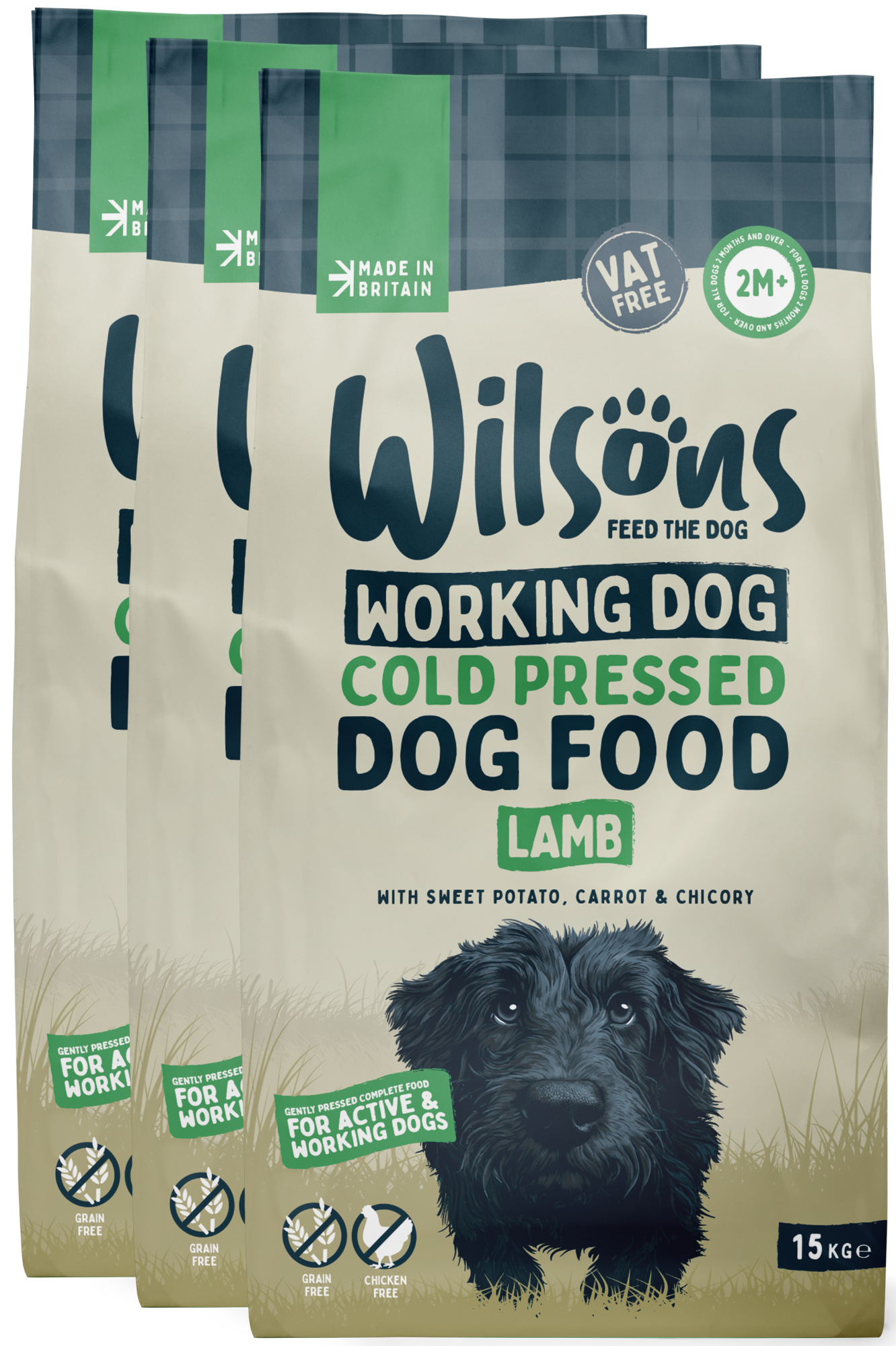 Lamb Cold Pressed Working Dog Food