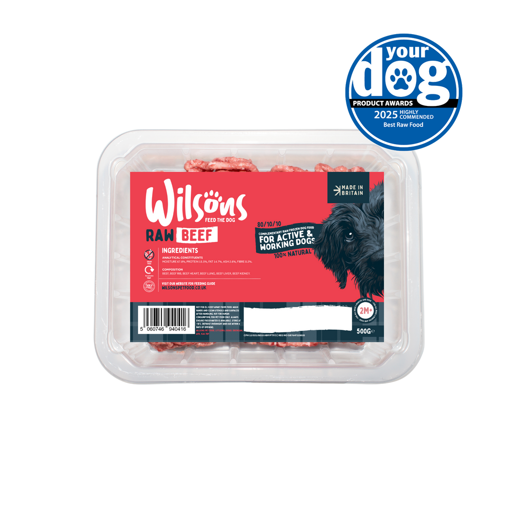 Beef 80/10/10 Raw Frozen Dog Food