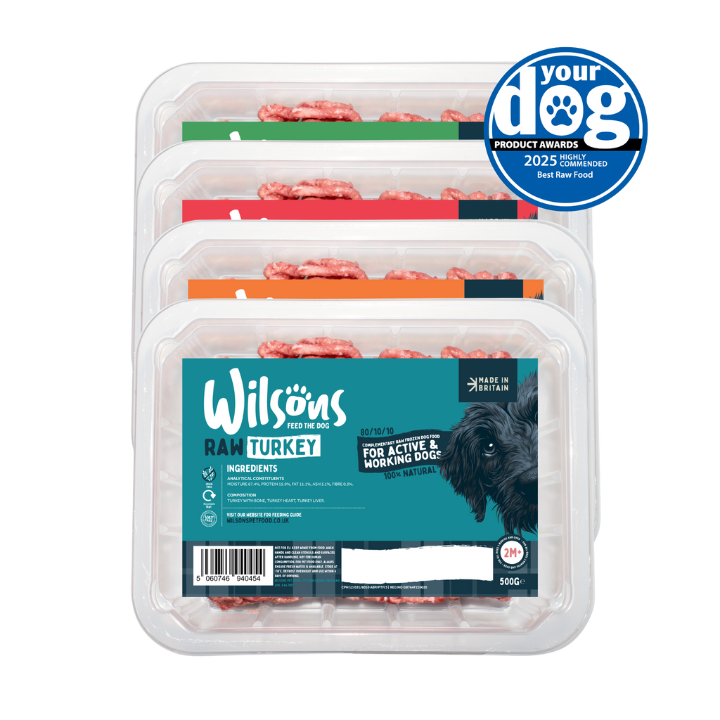 Variety 80/10/10 Raw Frozen Dog Food