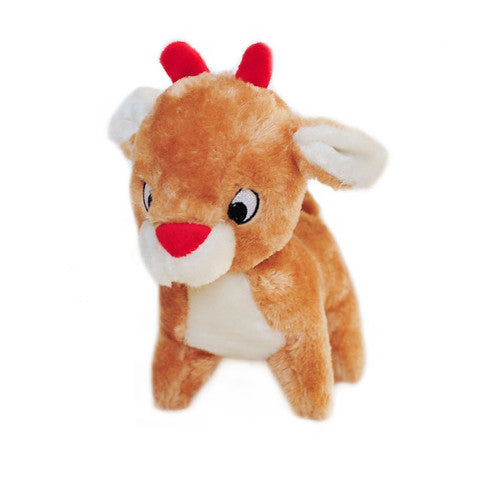 Zippy Paws: Christmas Deluxe Dog Toy - Reindeer