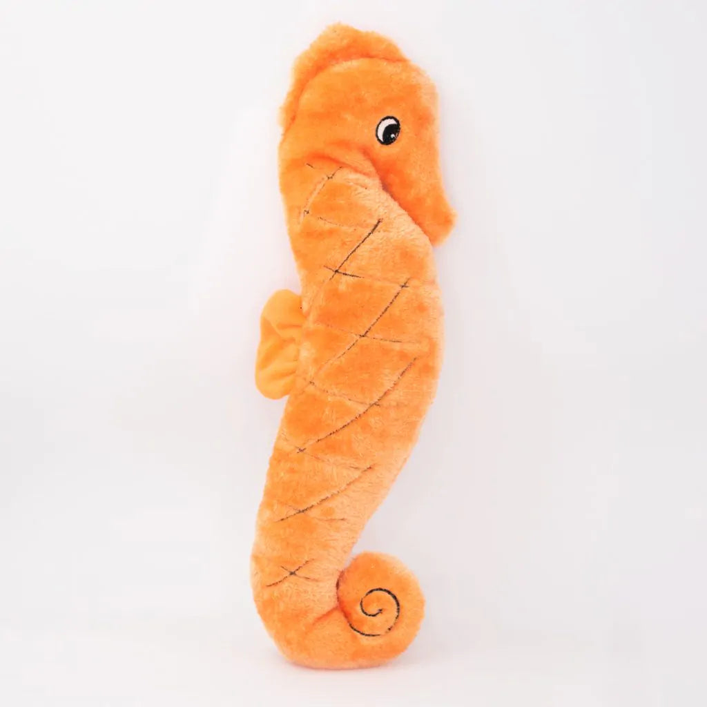 Zippy Paws: Jigglerz Shakeable Dog Toy - Seahorse