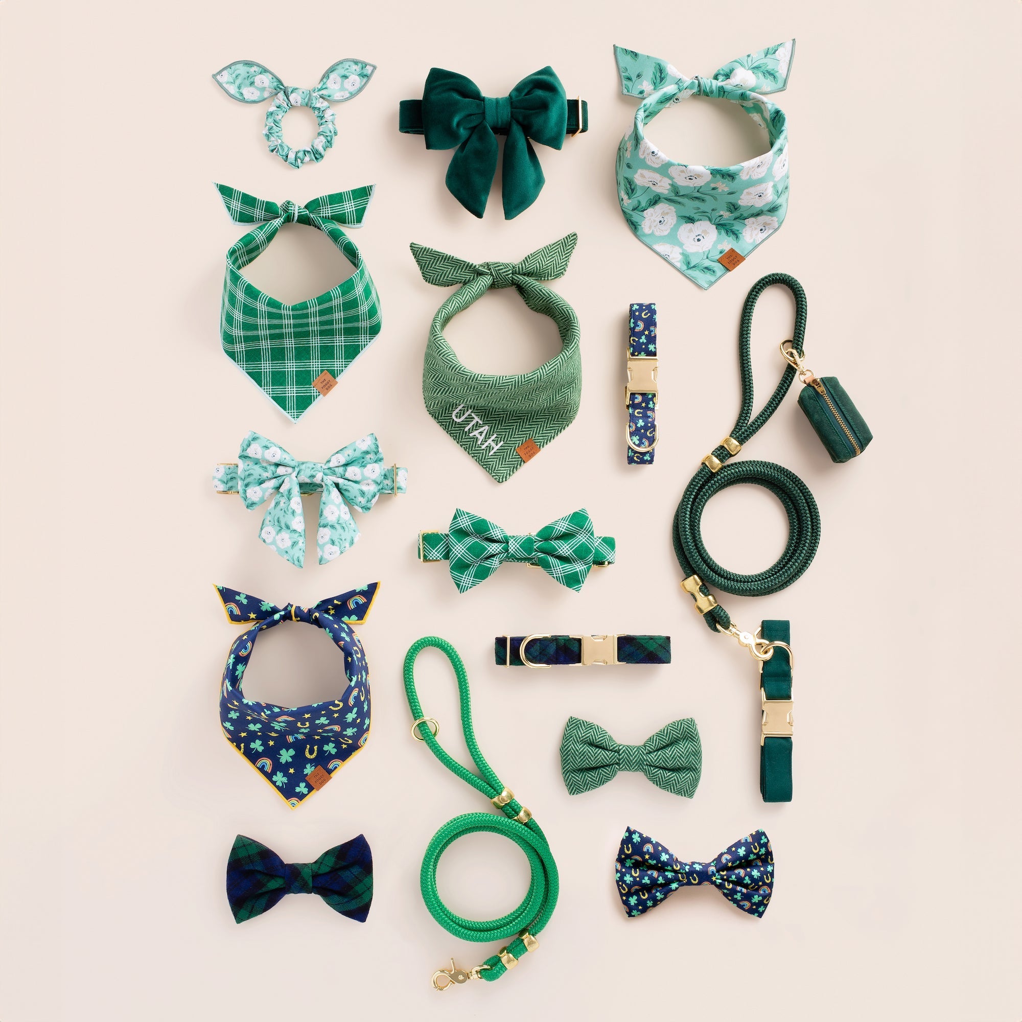 Grass Green Marine Rope Dog Leash