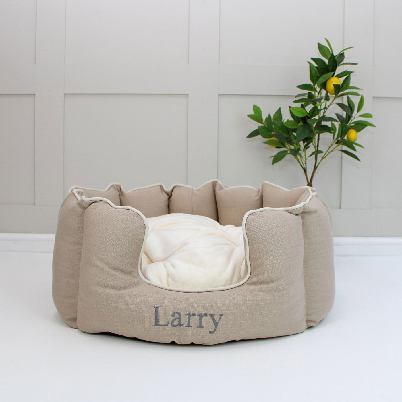 High Wall Bed For Cats in Savanna by Lords & Labradors