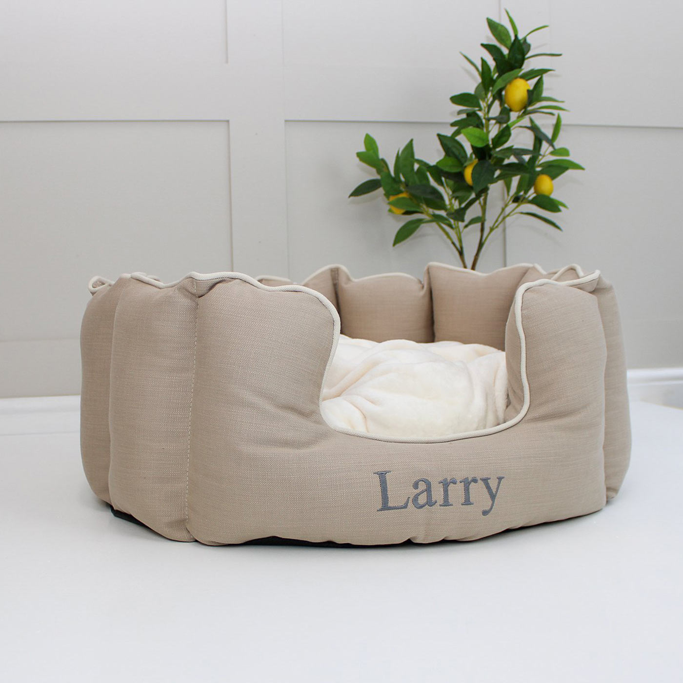 High Wall Bed For Cats in Savanna by Lords & Labradors