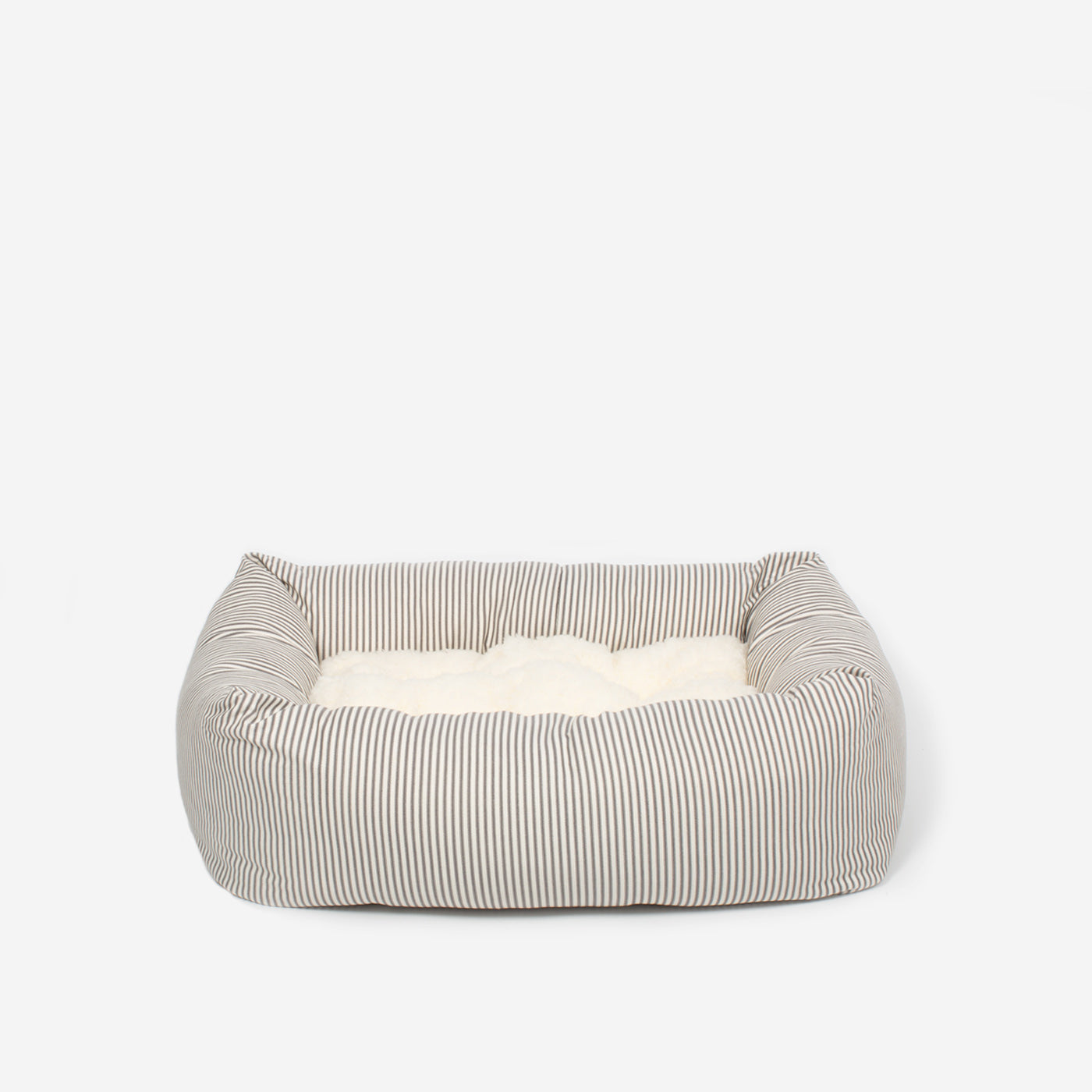 Cozy & Calming Puppy Cage Bed in Spots & Stripes by Lords & Labradors
