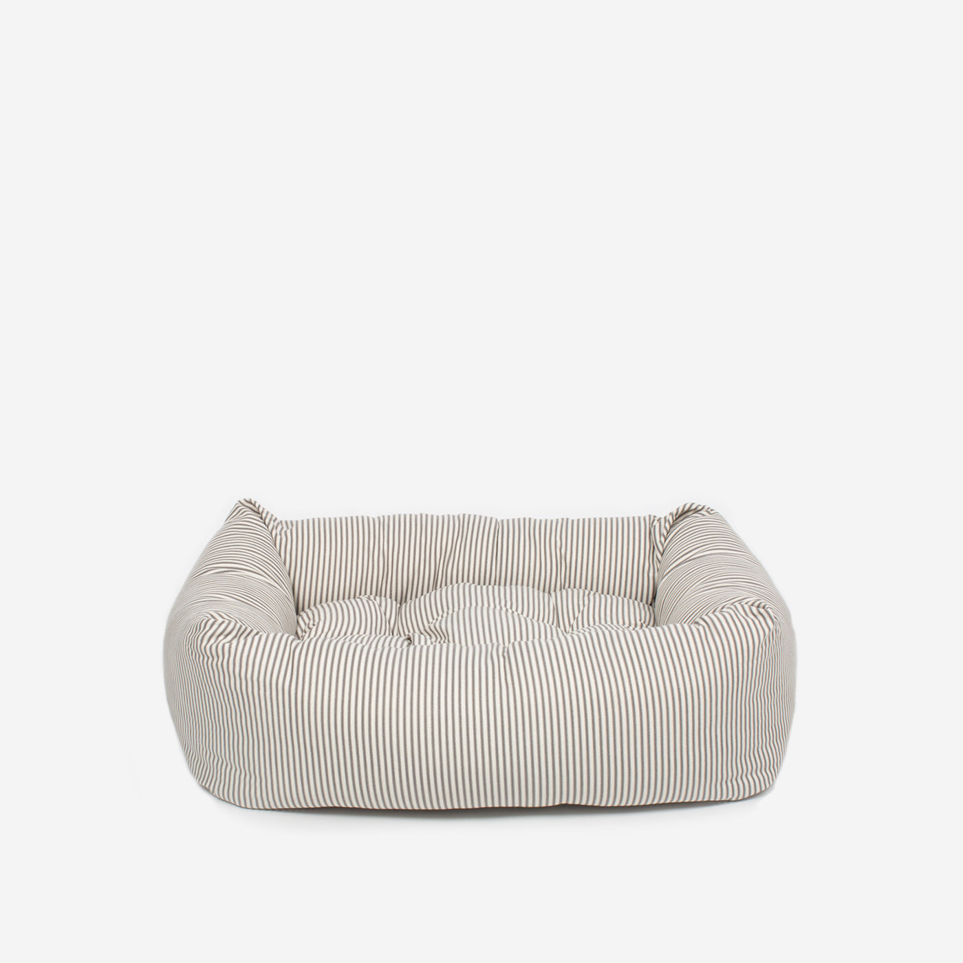 Cozy & Calming Puppy Cage Bed in Spots & Stripes by Lords & Labradors