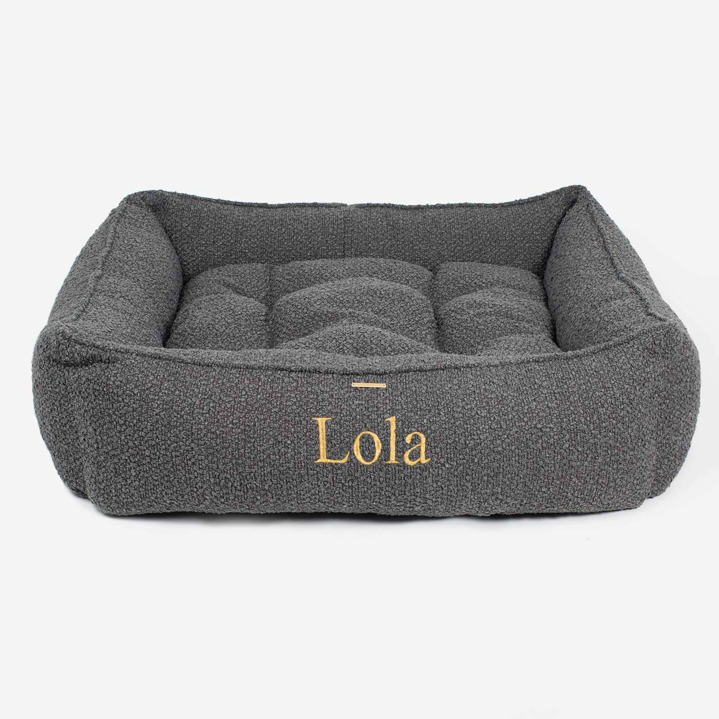 Box Bed For Dogs in Boucl¨¦ by Lords & Labradors