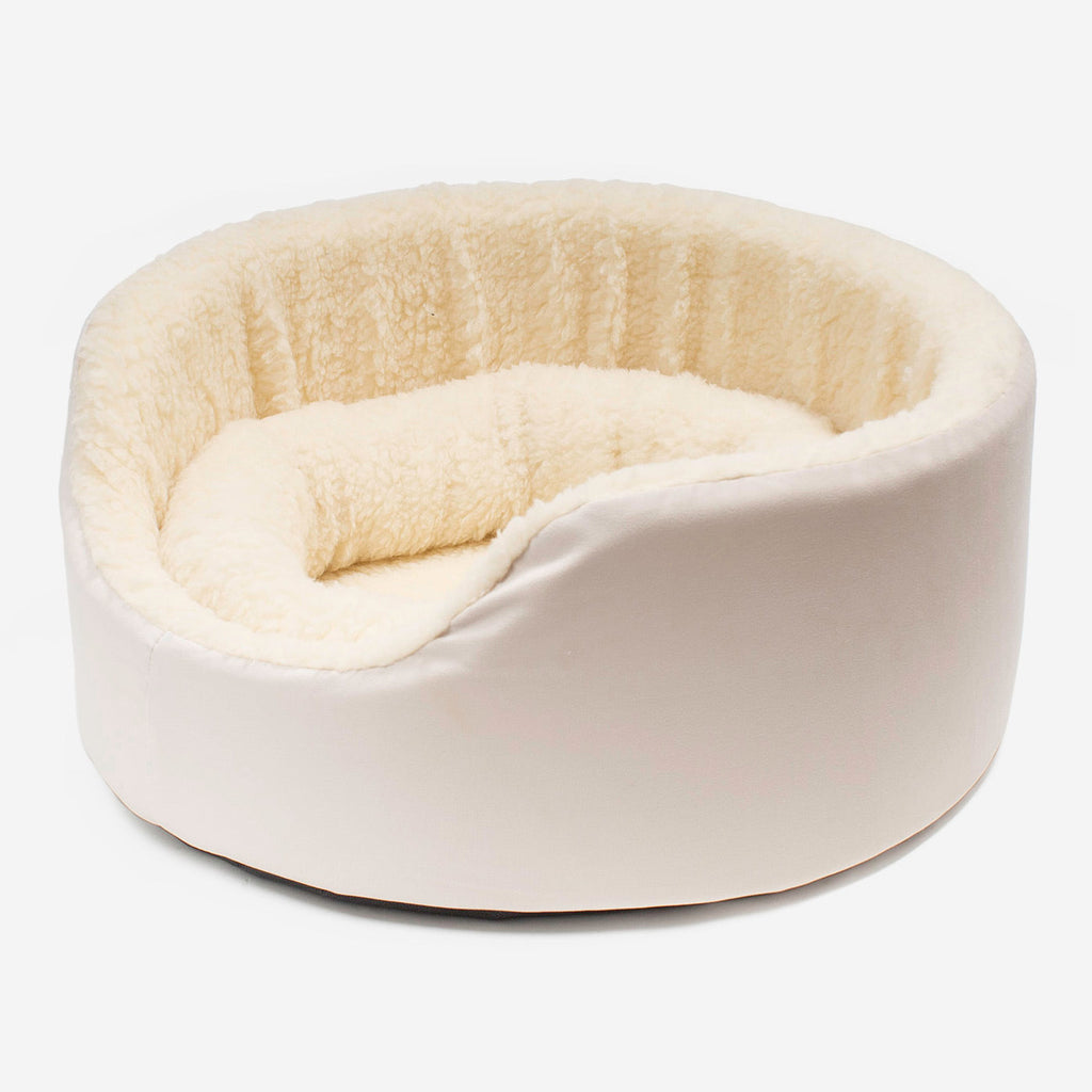 Grow With Me Puppy Bed in Cream by Lords & Labradors